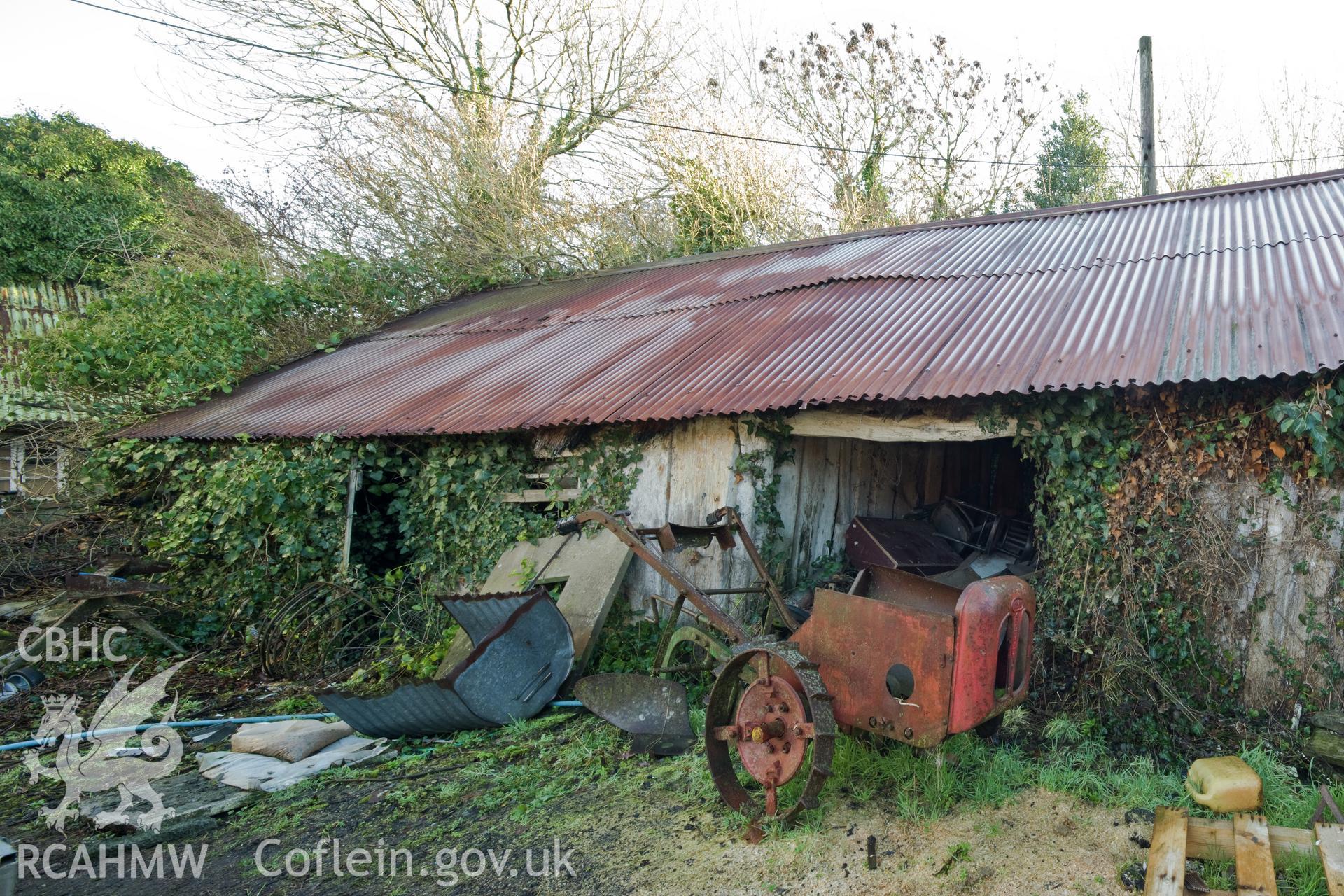 Outbuilding from the west