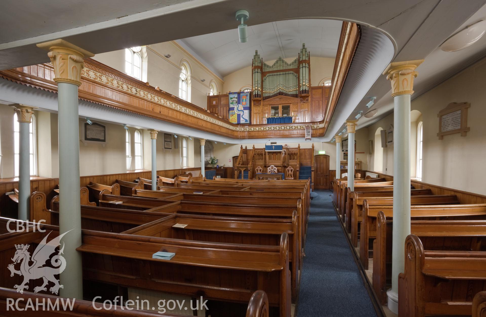 Interior towards pulpit..