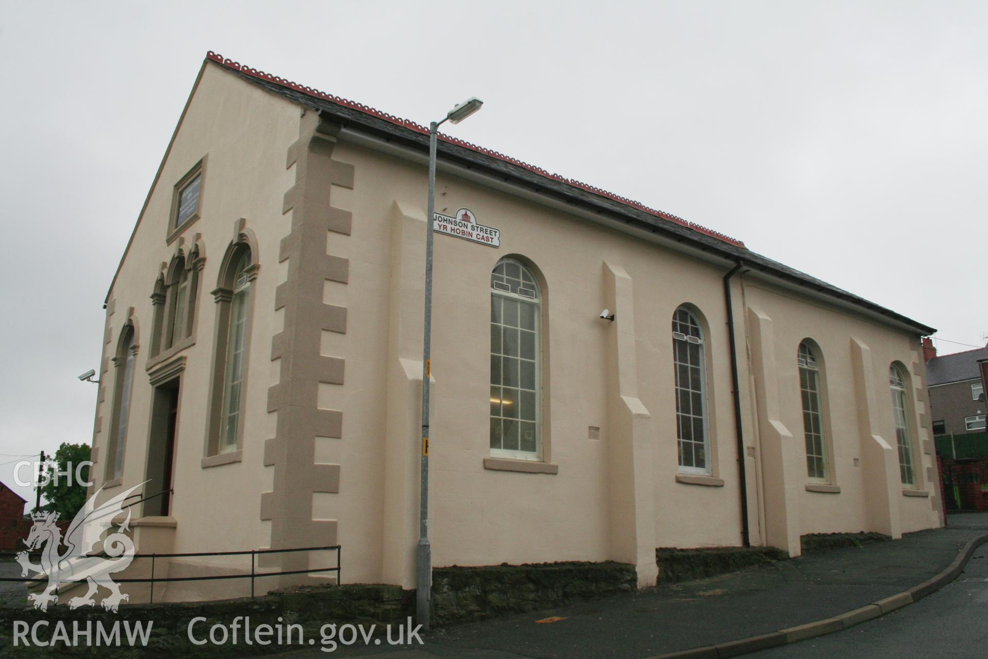 Exterior of chapel fom the north-east.