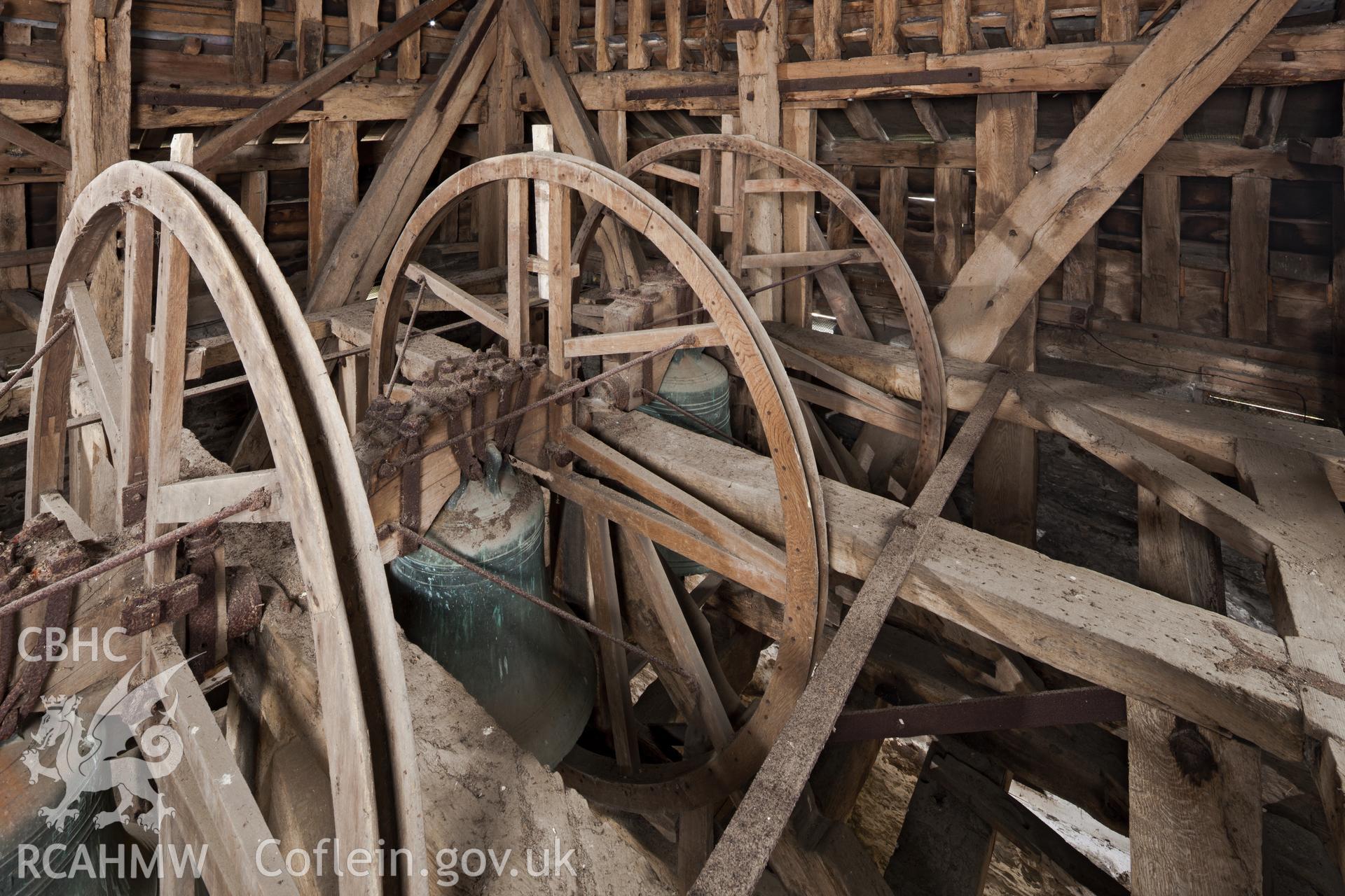Interior bell chamber.