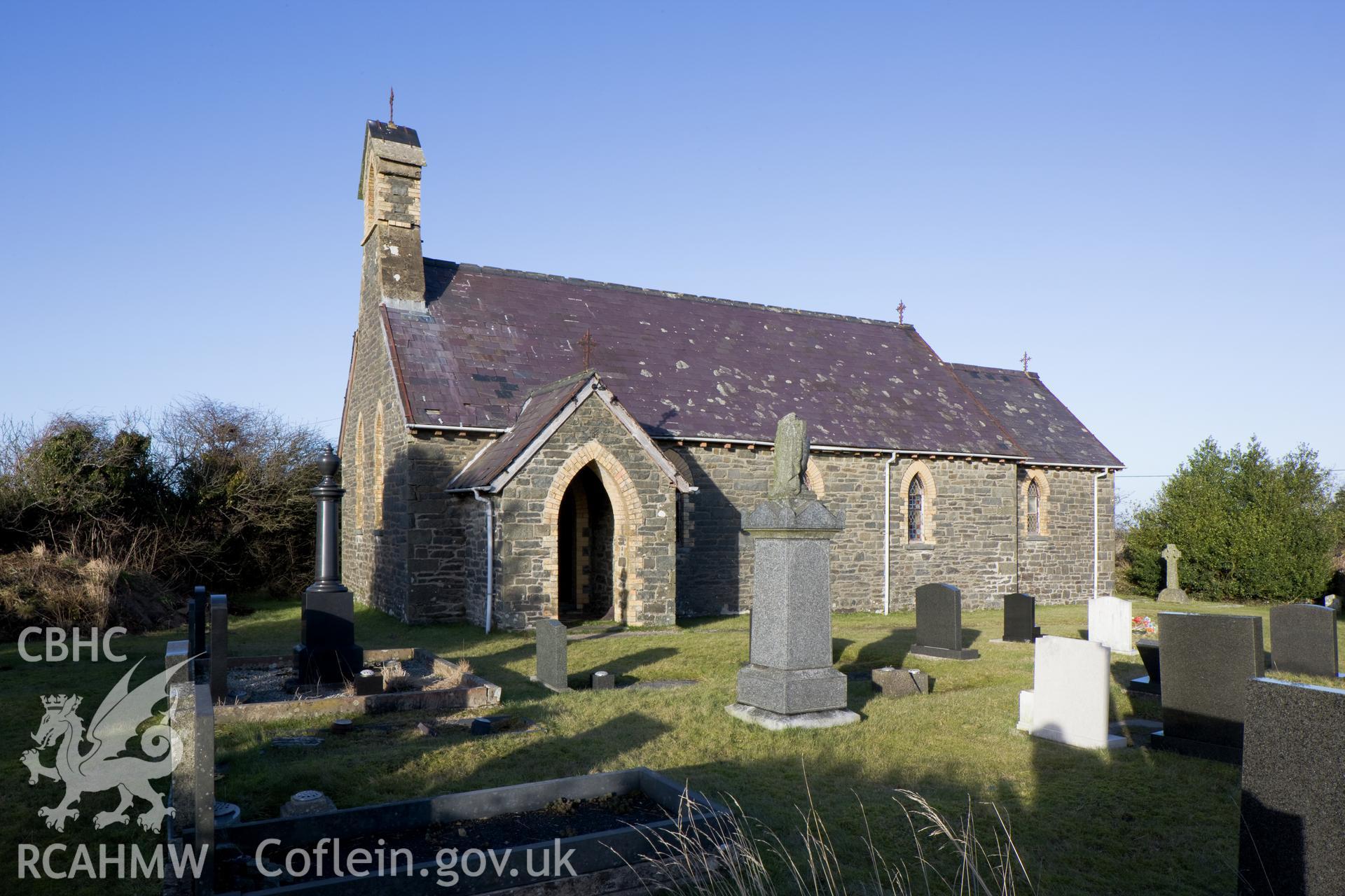 View from the southwest.