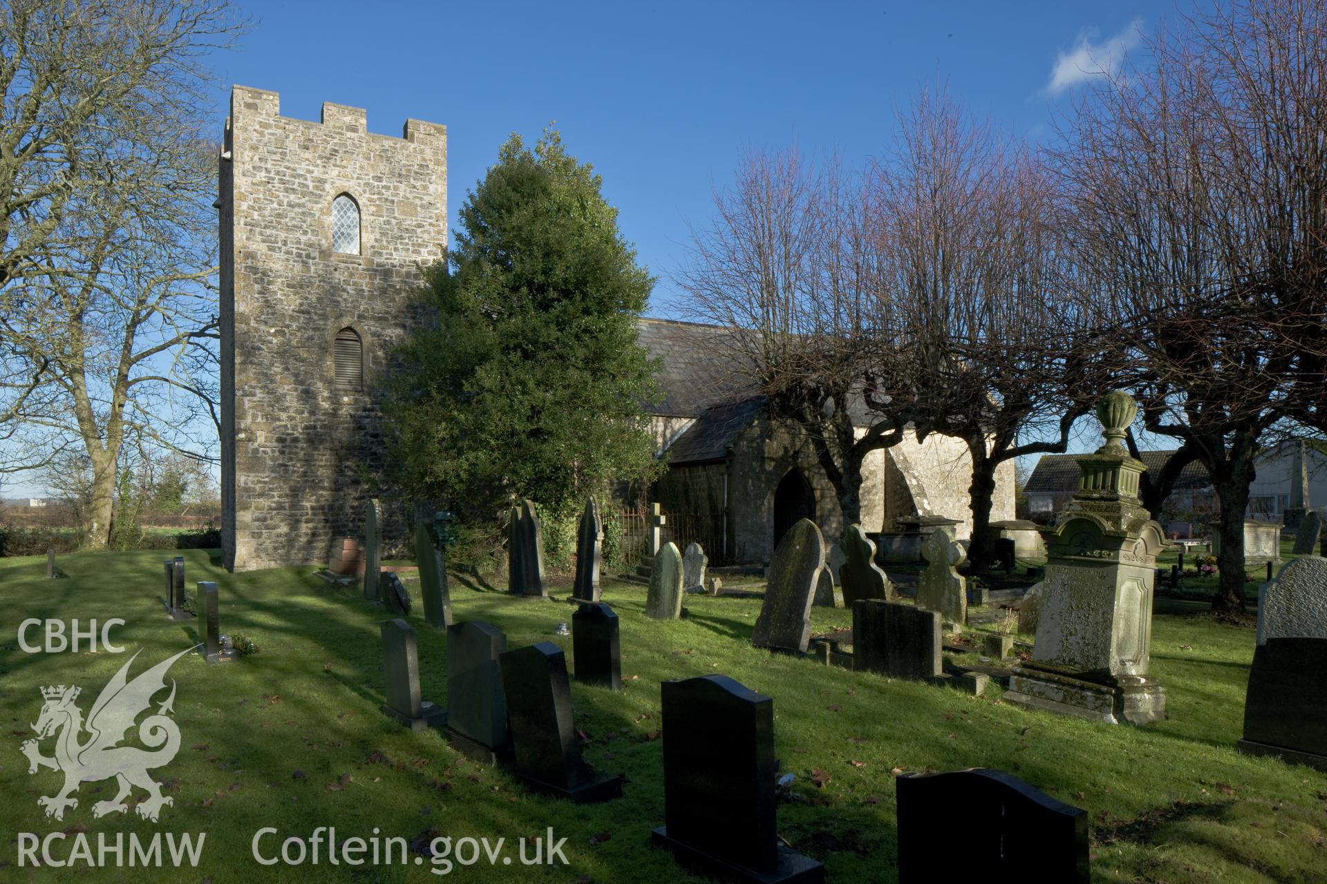 View from south.