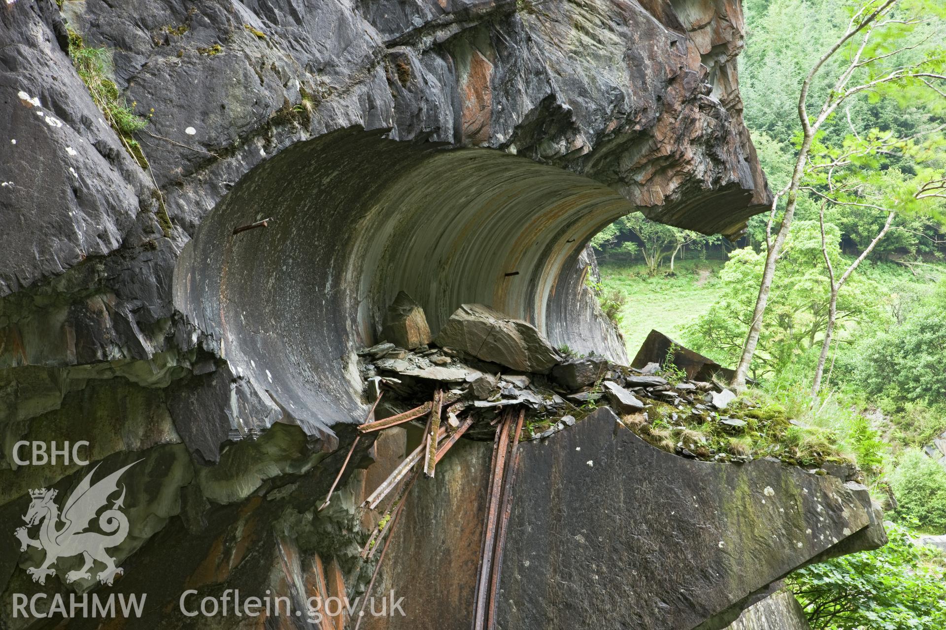 Hunter bored tunnel, from the north.