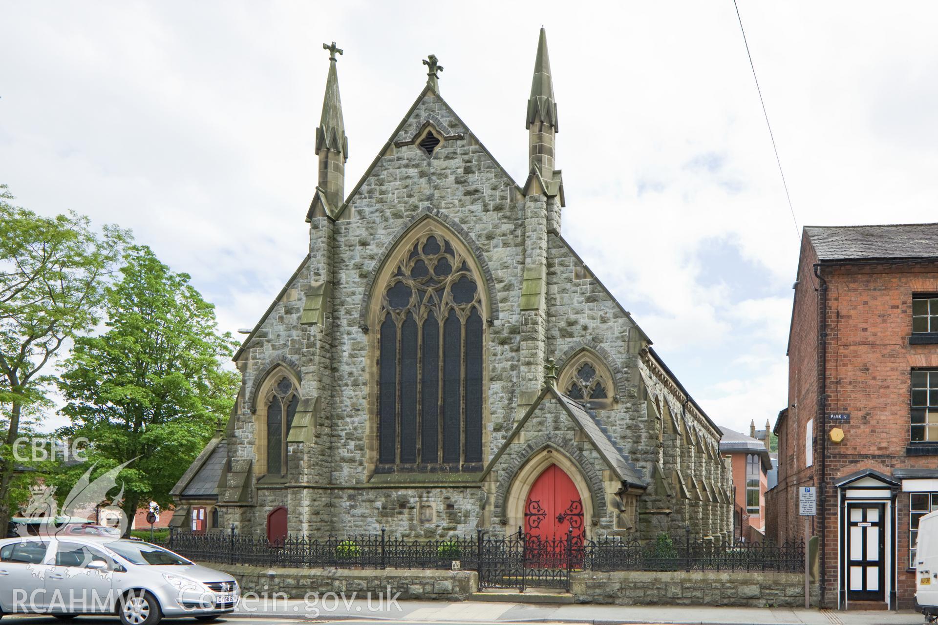 View from the north.