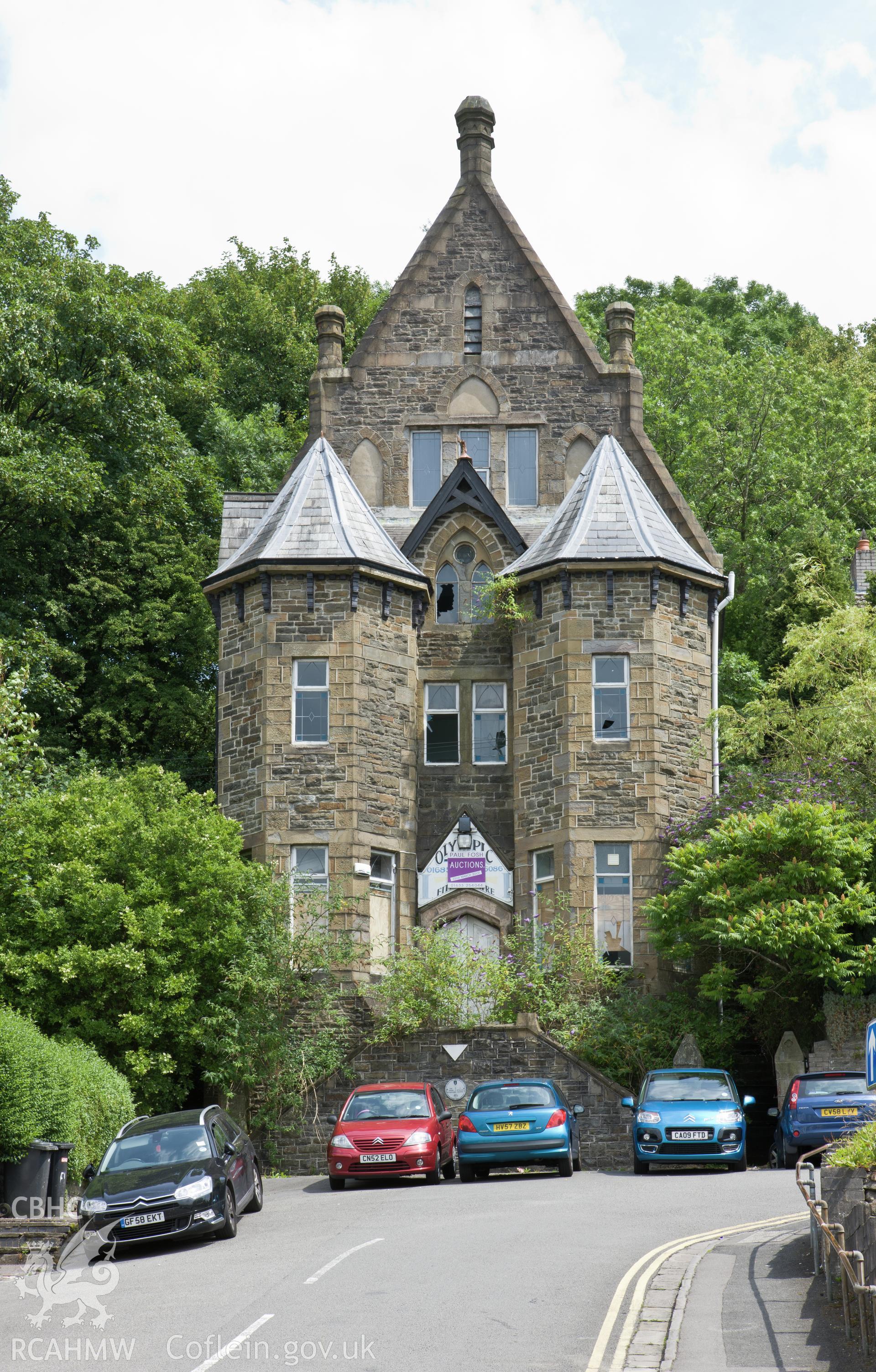 View from the west.