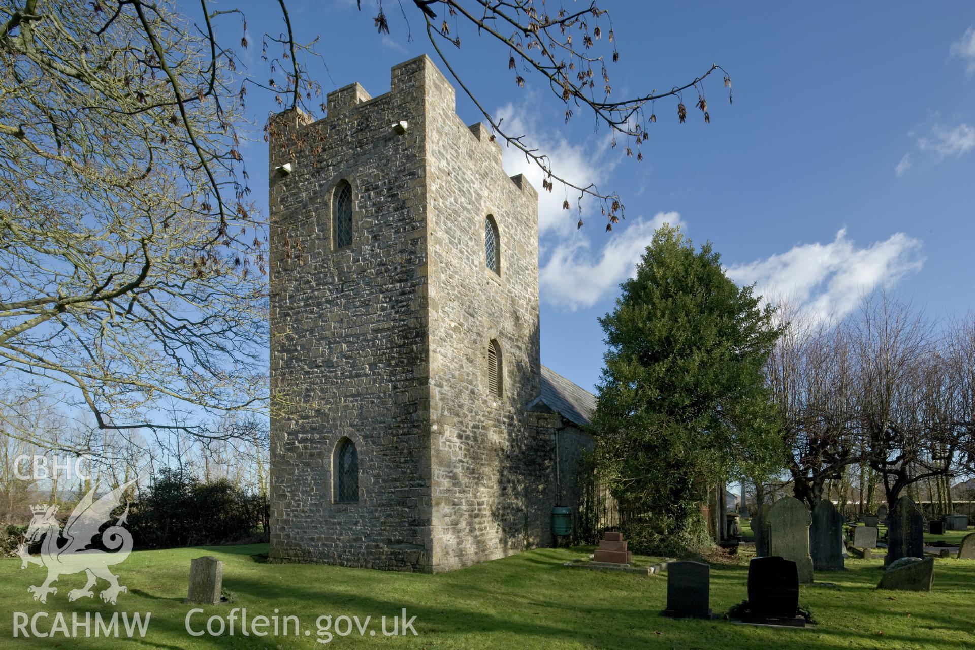 View from the southwest.