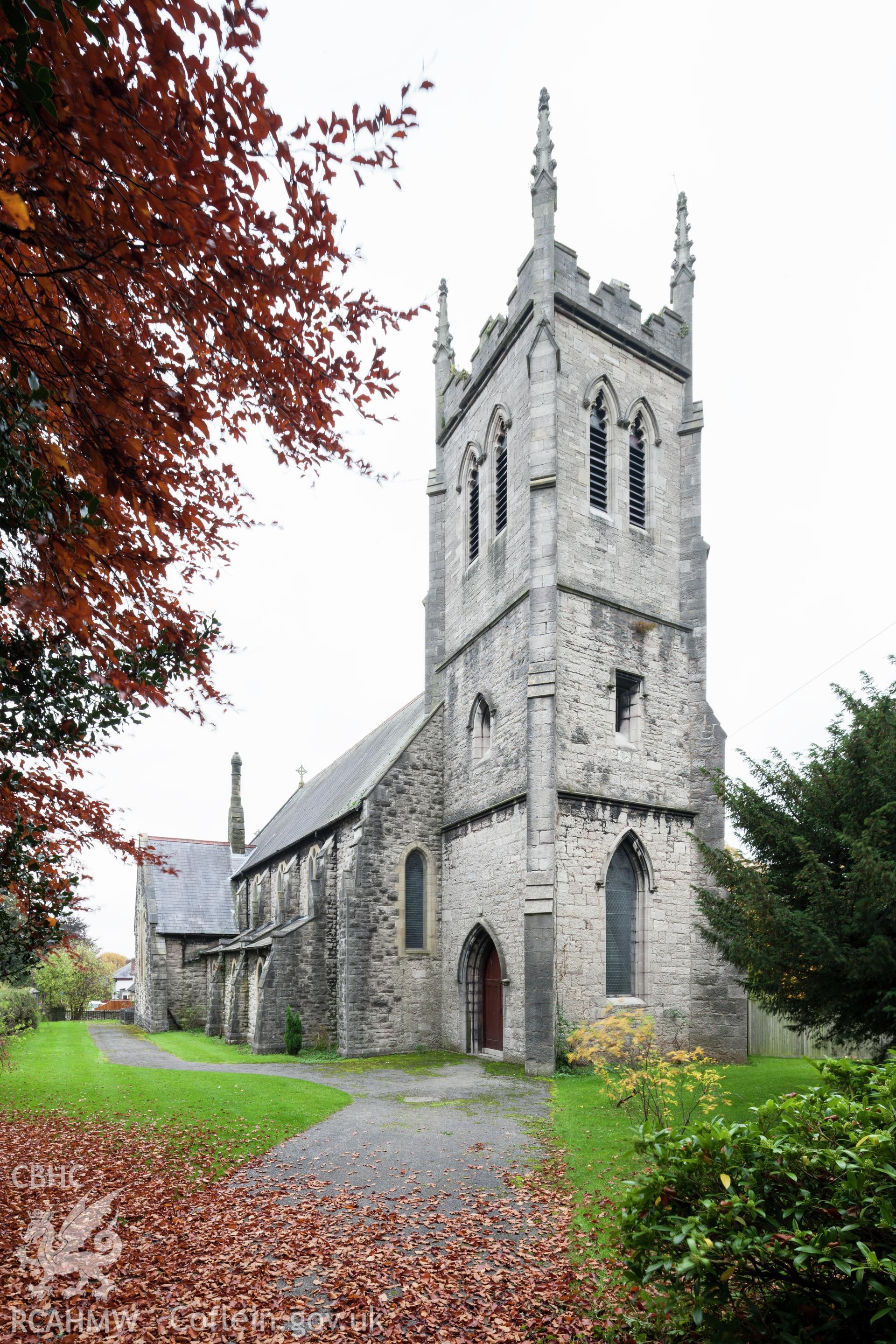 Exterior from the west
