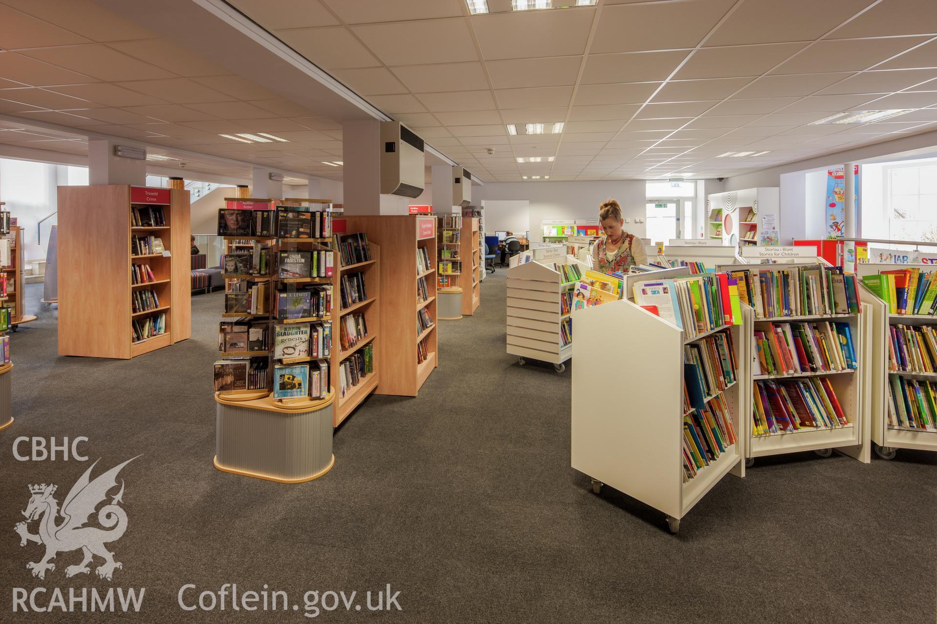 Interior, ground floor childrens section.