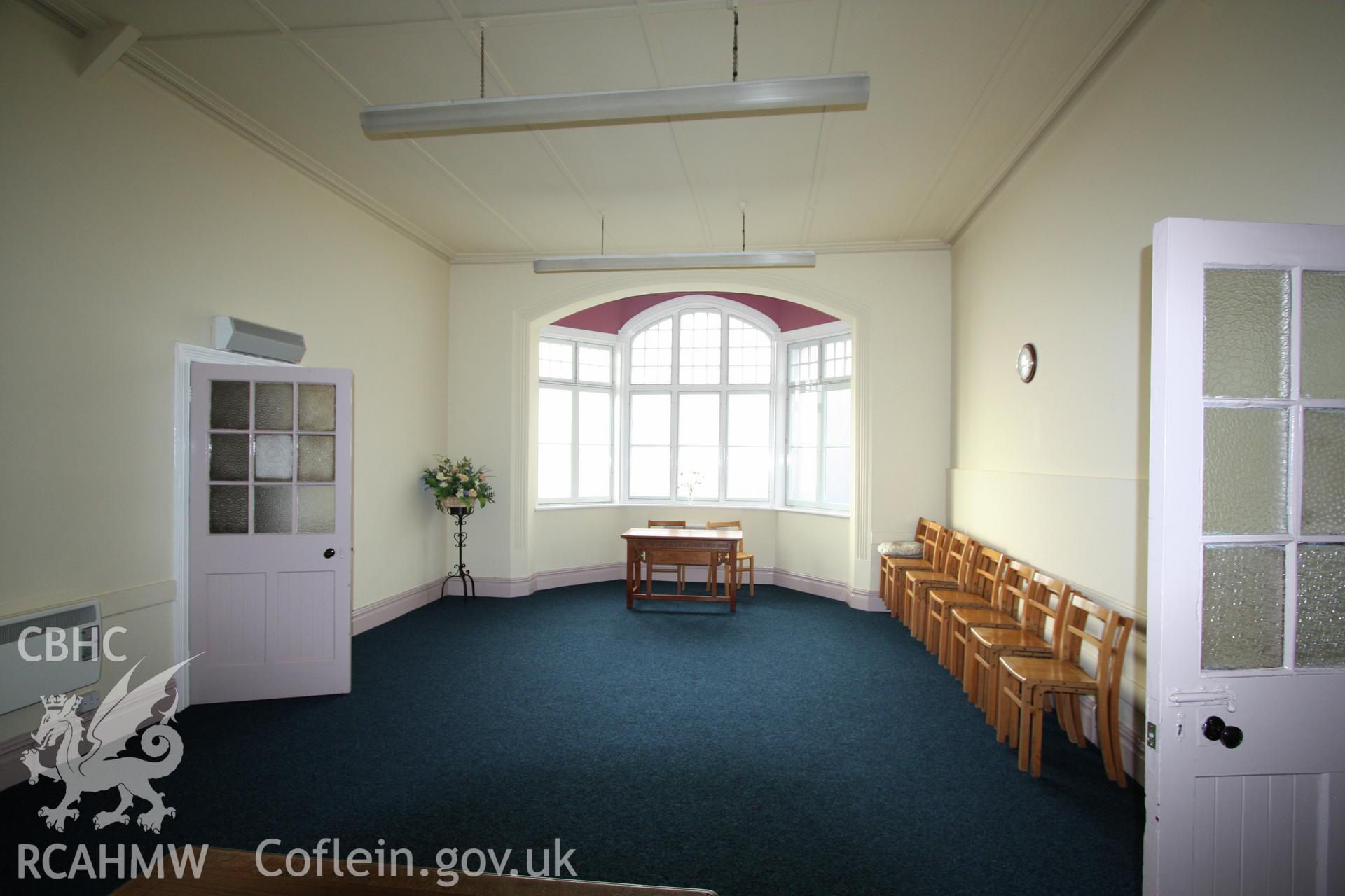 Interior, vestry