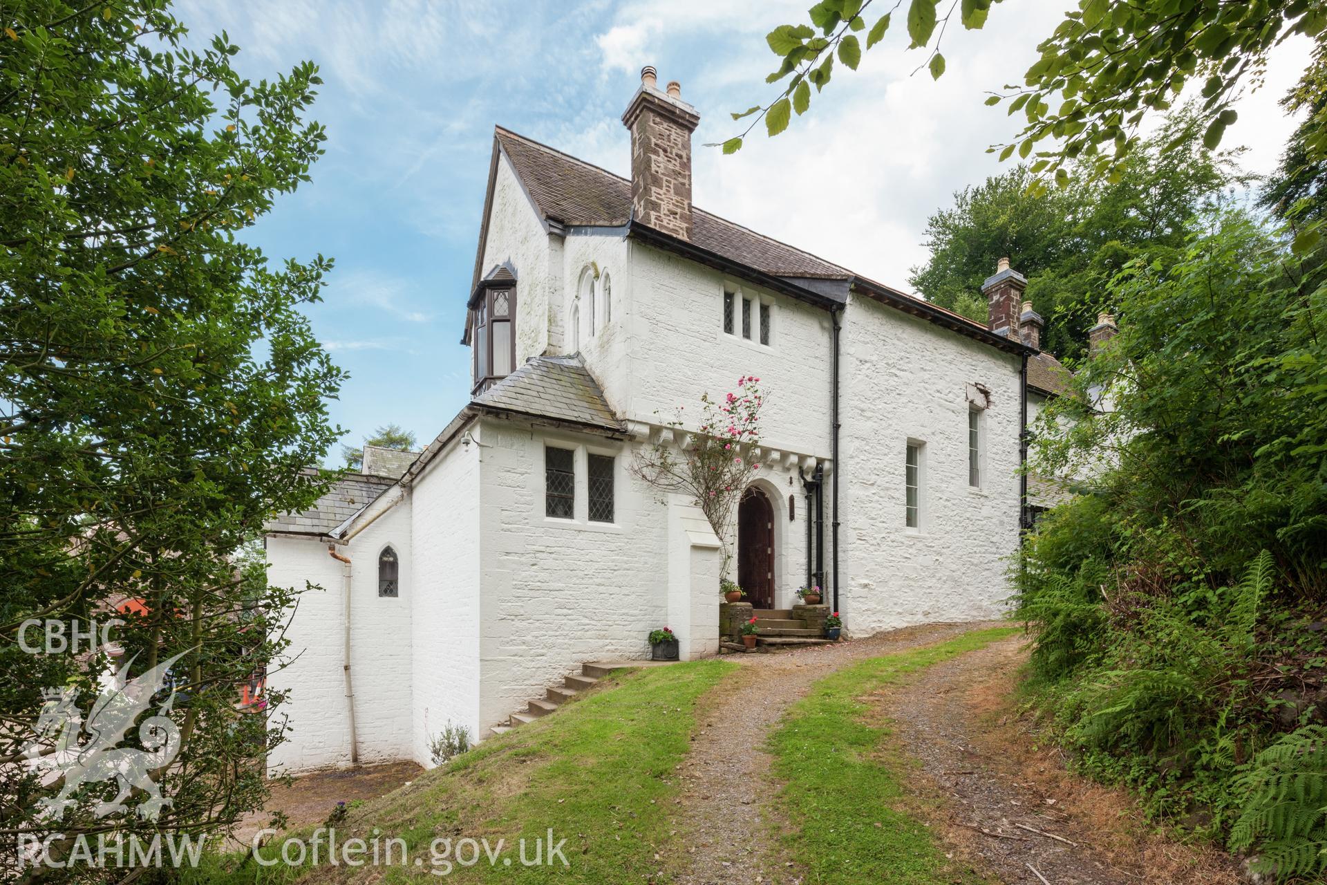 Digital photographs of Capel-y-ffin Monastery.
