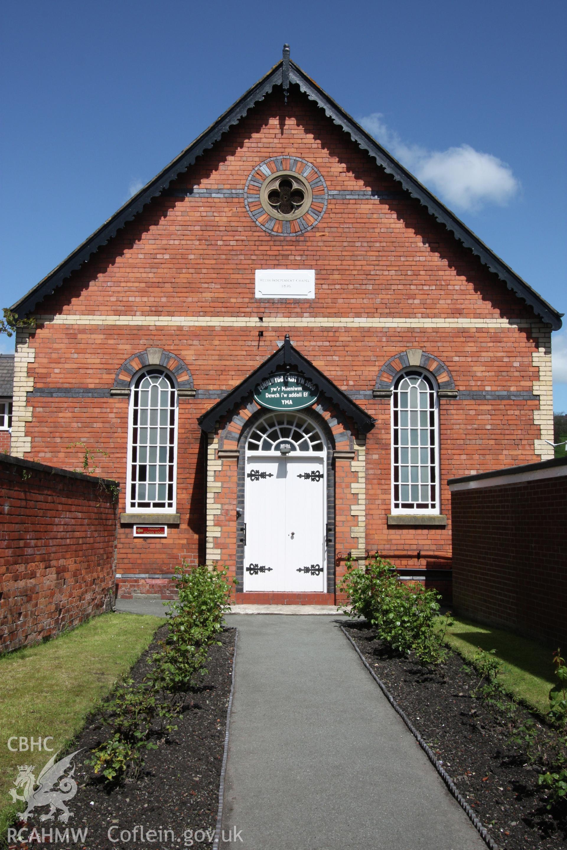 External, south elevation