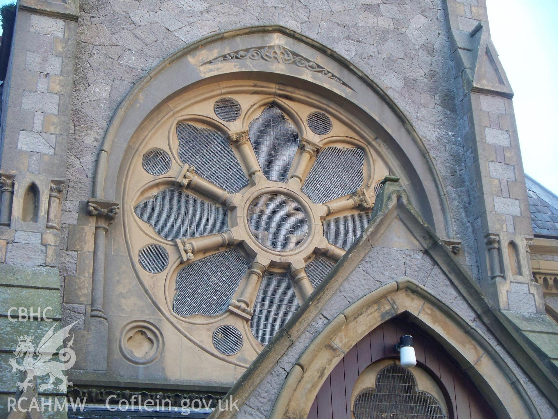 Rose Window detail.