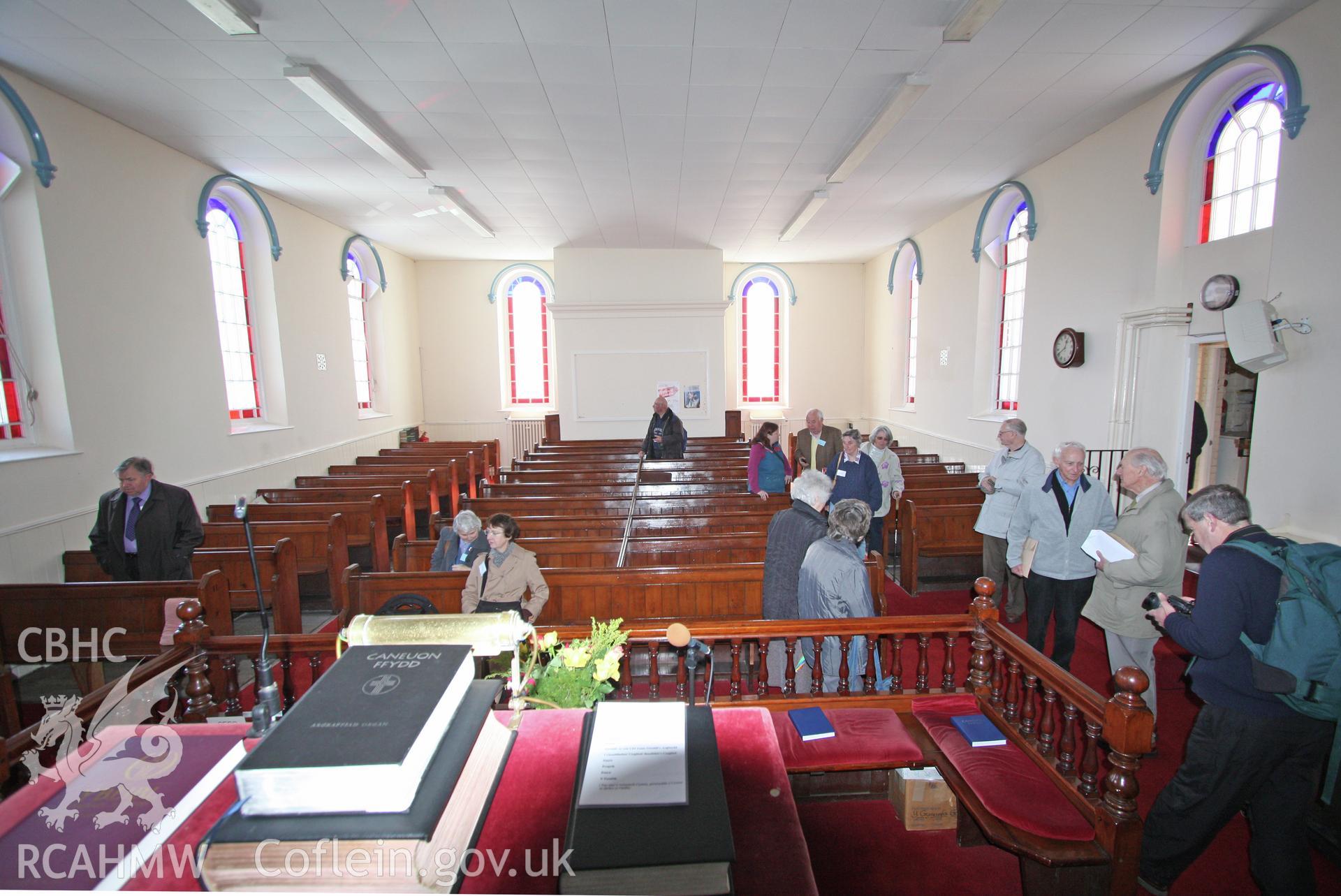 Internal, view towards entrance lobby