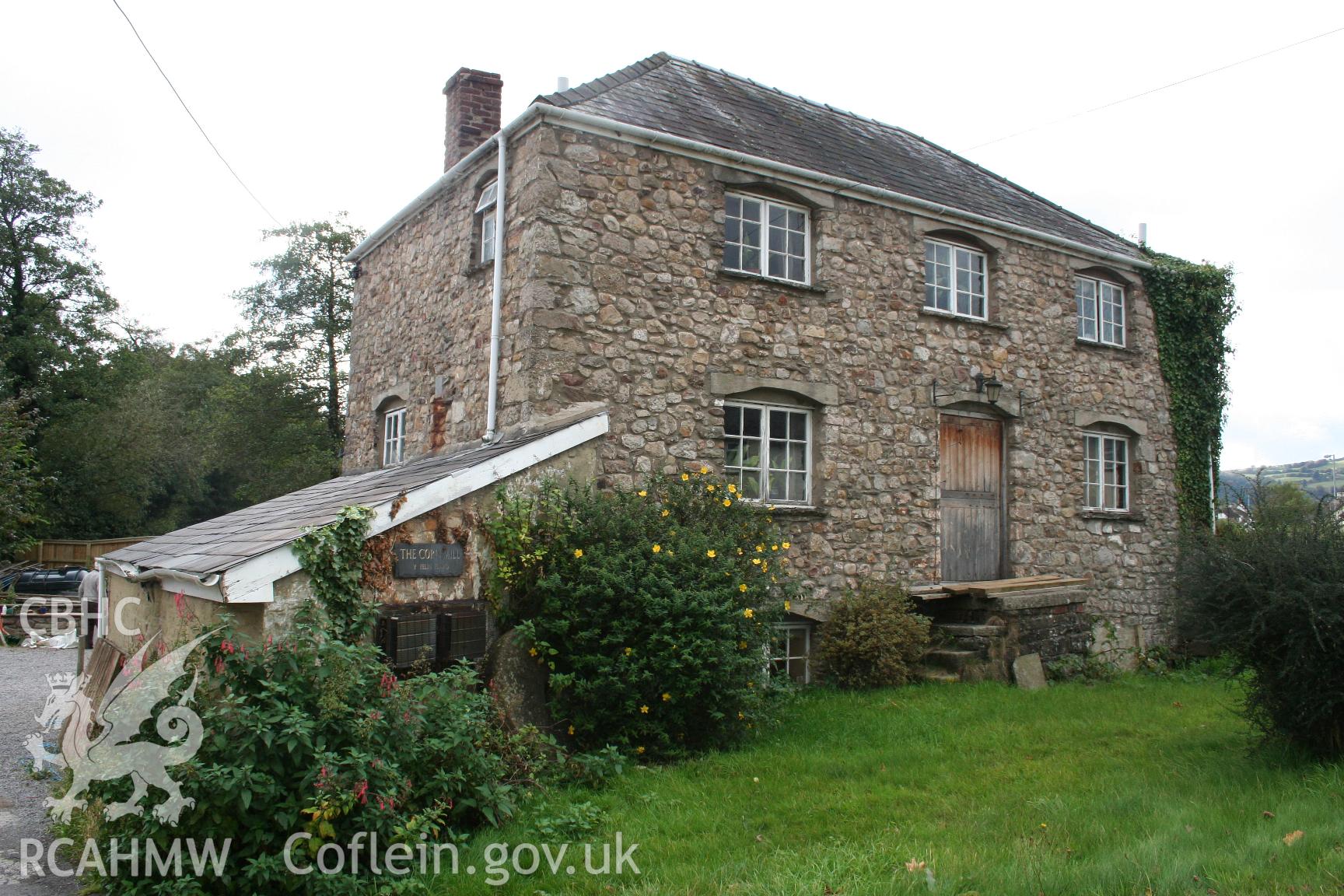 View of Little Mill from the northeast, taken by Brian Malaws on 18 October 2008.