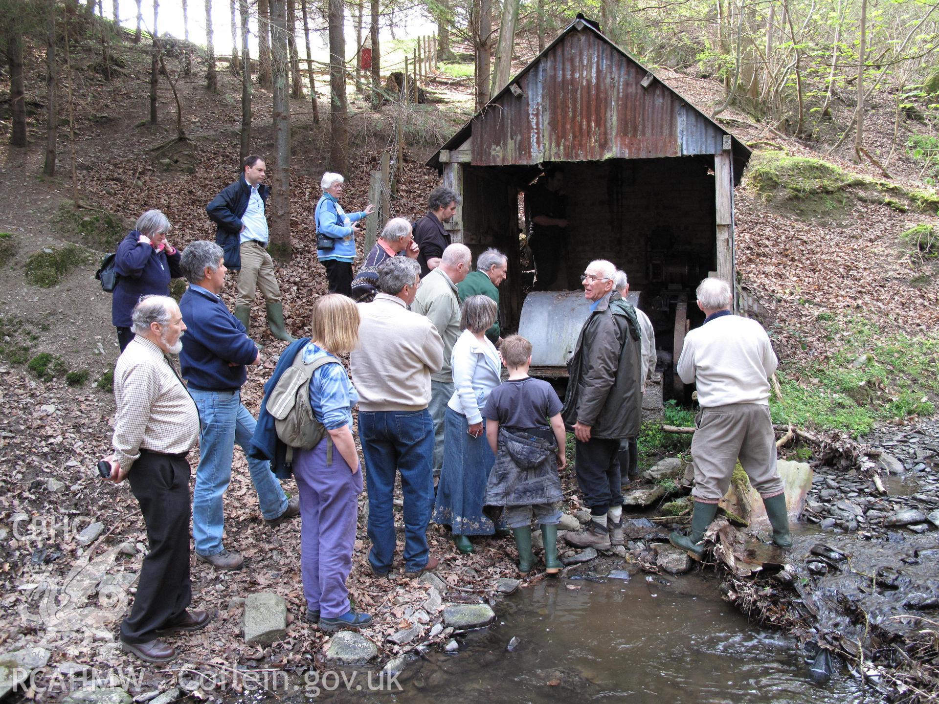 Pant-y-gynnau Turbine House from the east, taken by Brian Malaws on 18 April 2009.