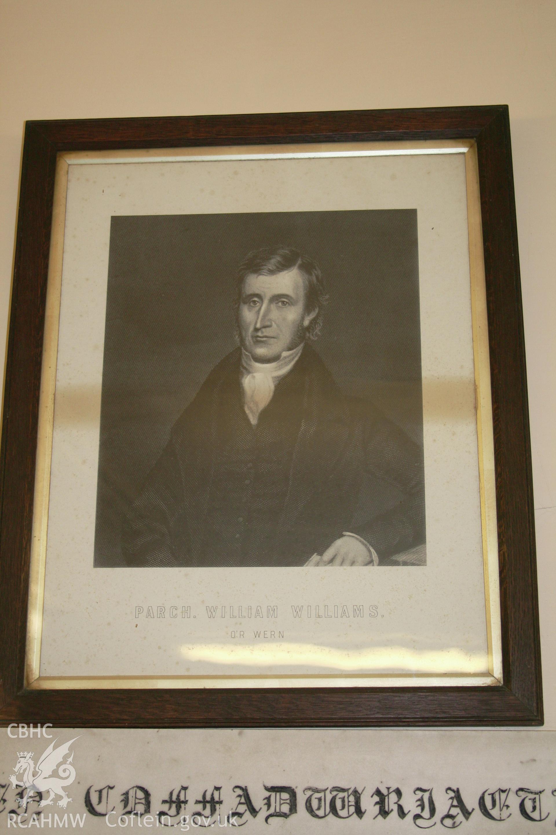 Interior, Minister portrait