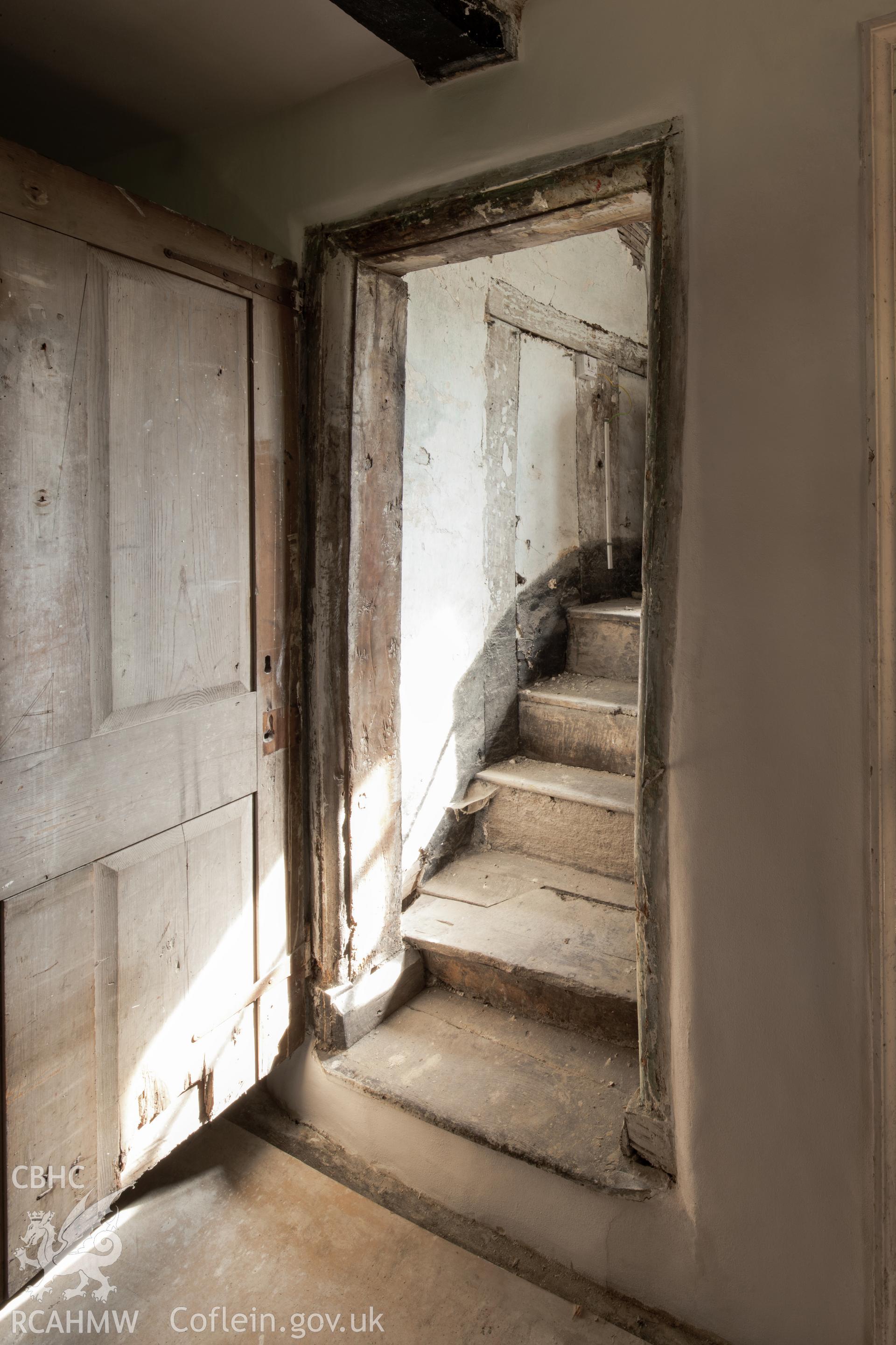First floor stair doorway.