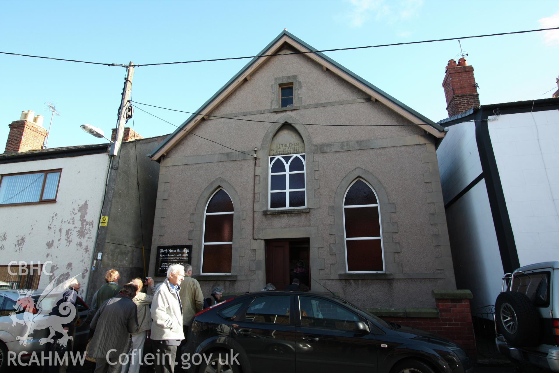 External, north-west elevation