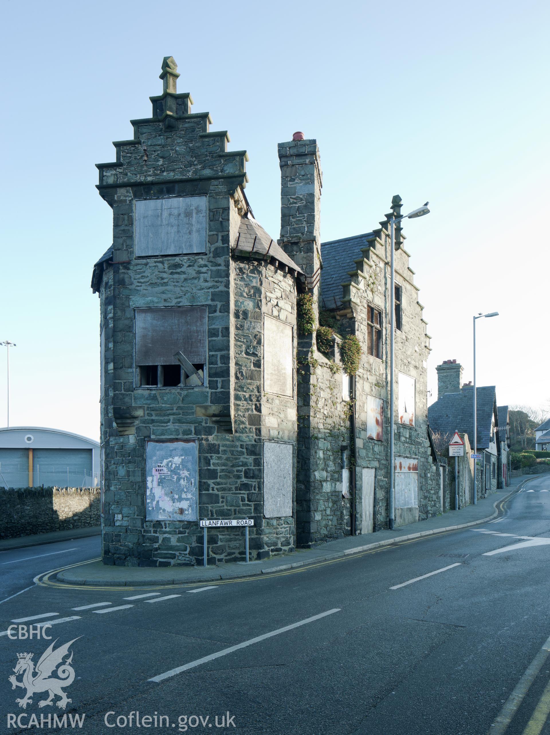 View from the southwest.