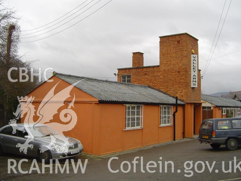 Park Road Barracks, Ruthin, from the south.