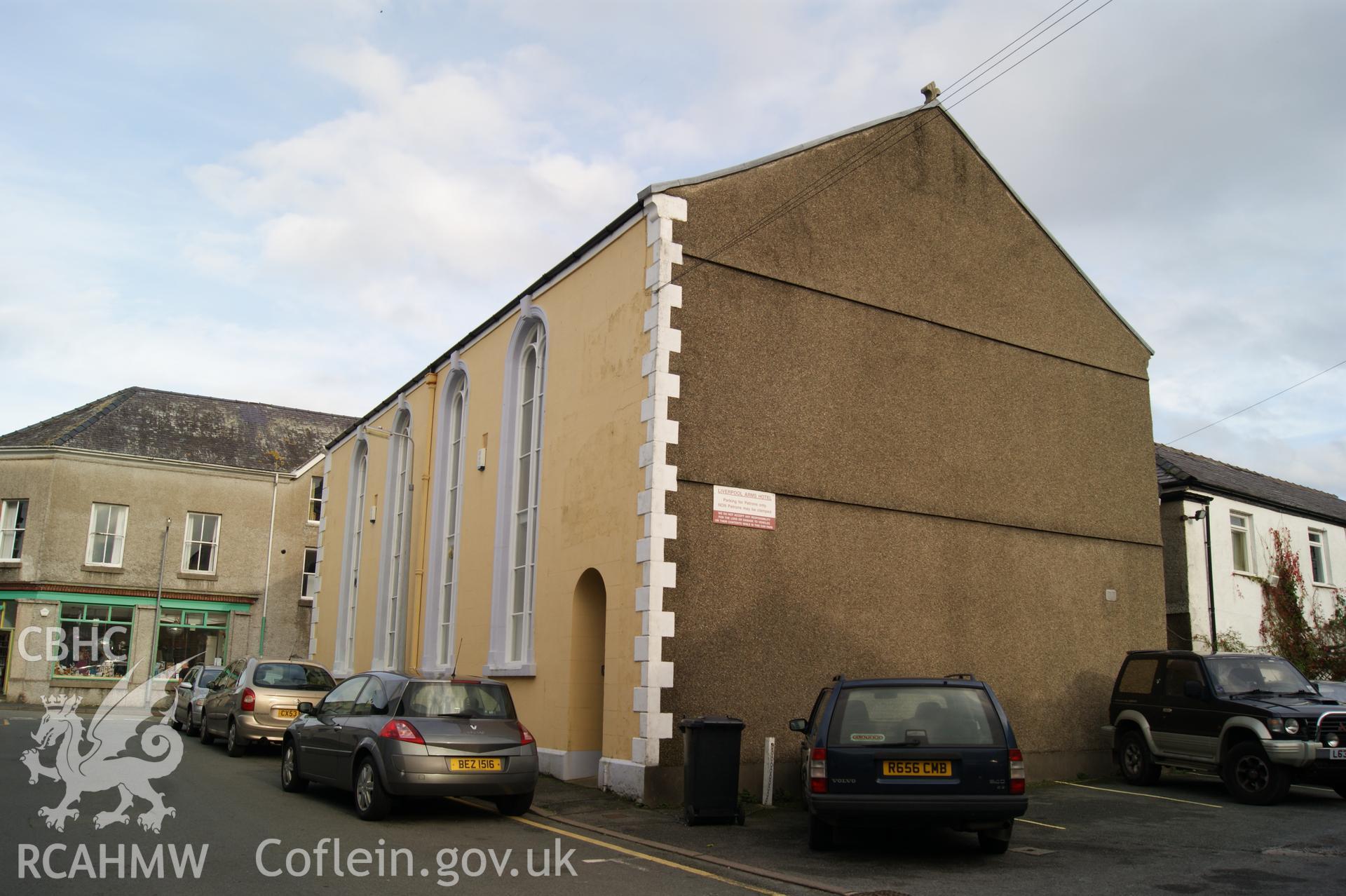 Capel Seion rear elevation looking northeast