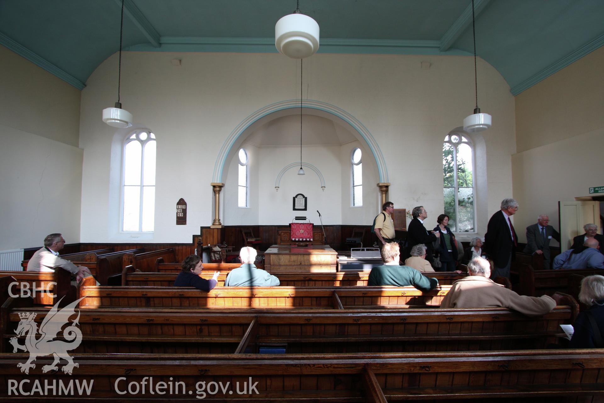 Internal, view towards pulpit