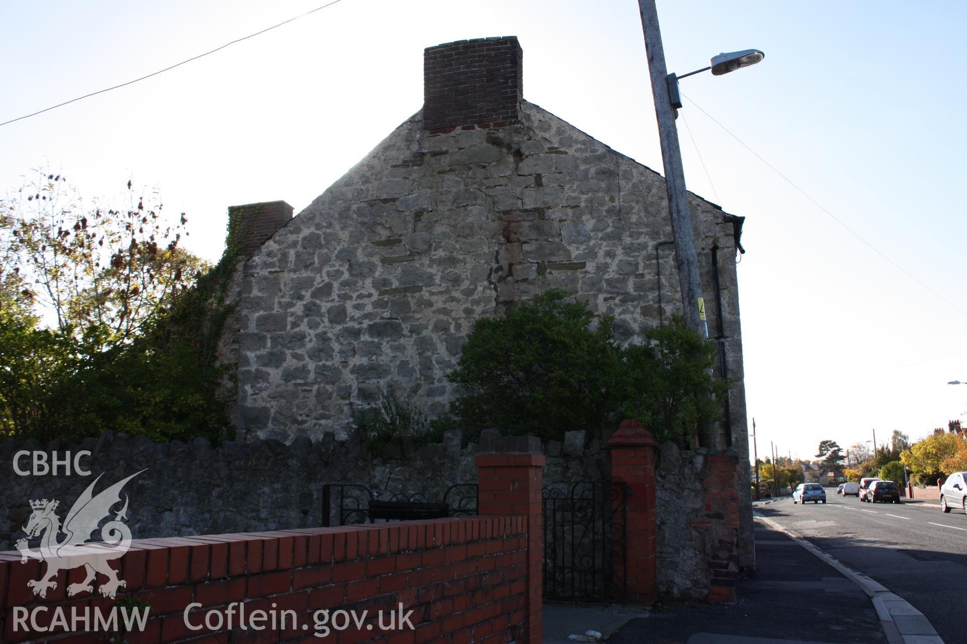 Plas Penyddeuglawdd, Pendyffryn Road, 37 - 39, north elevation.