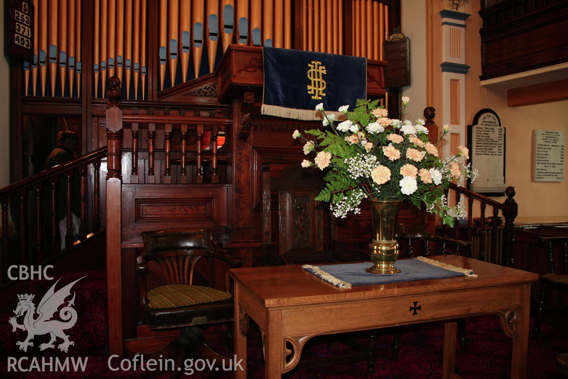 Internal, pulpit detail