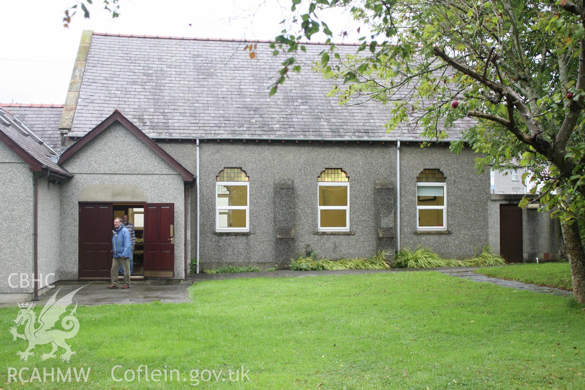 External, south-west elevation
