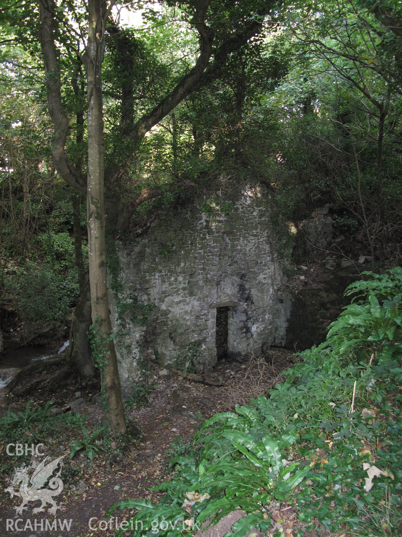 Blaen-y-cwm Corn Mill from the southwest, taken by Brian Malaws on 20 October 2010.