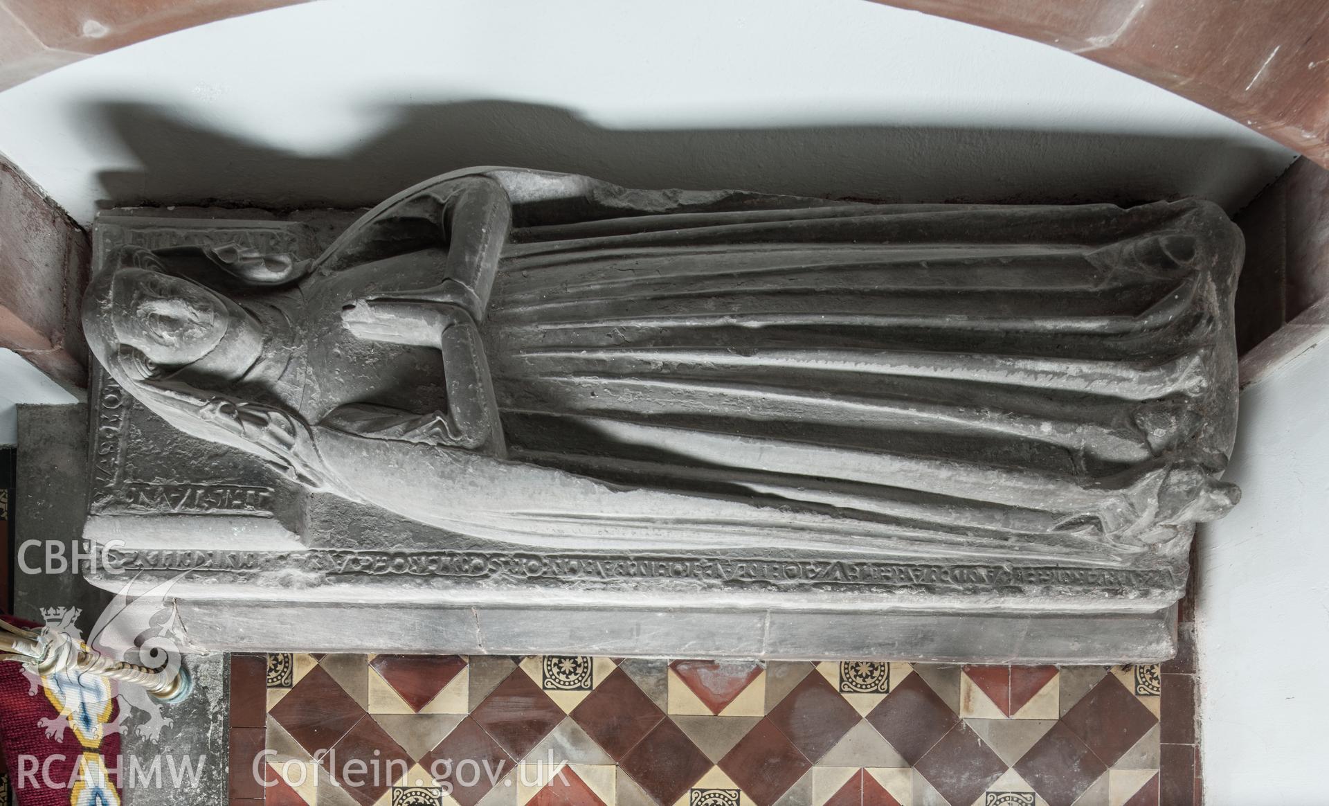 Tomb by altar