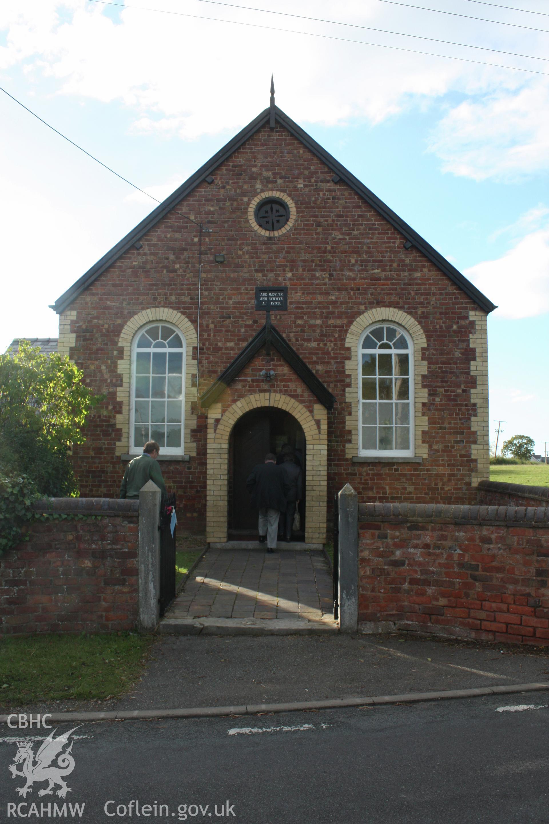 Exterior, east elevation