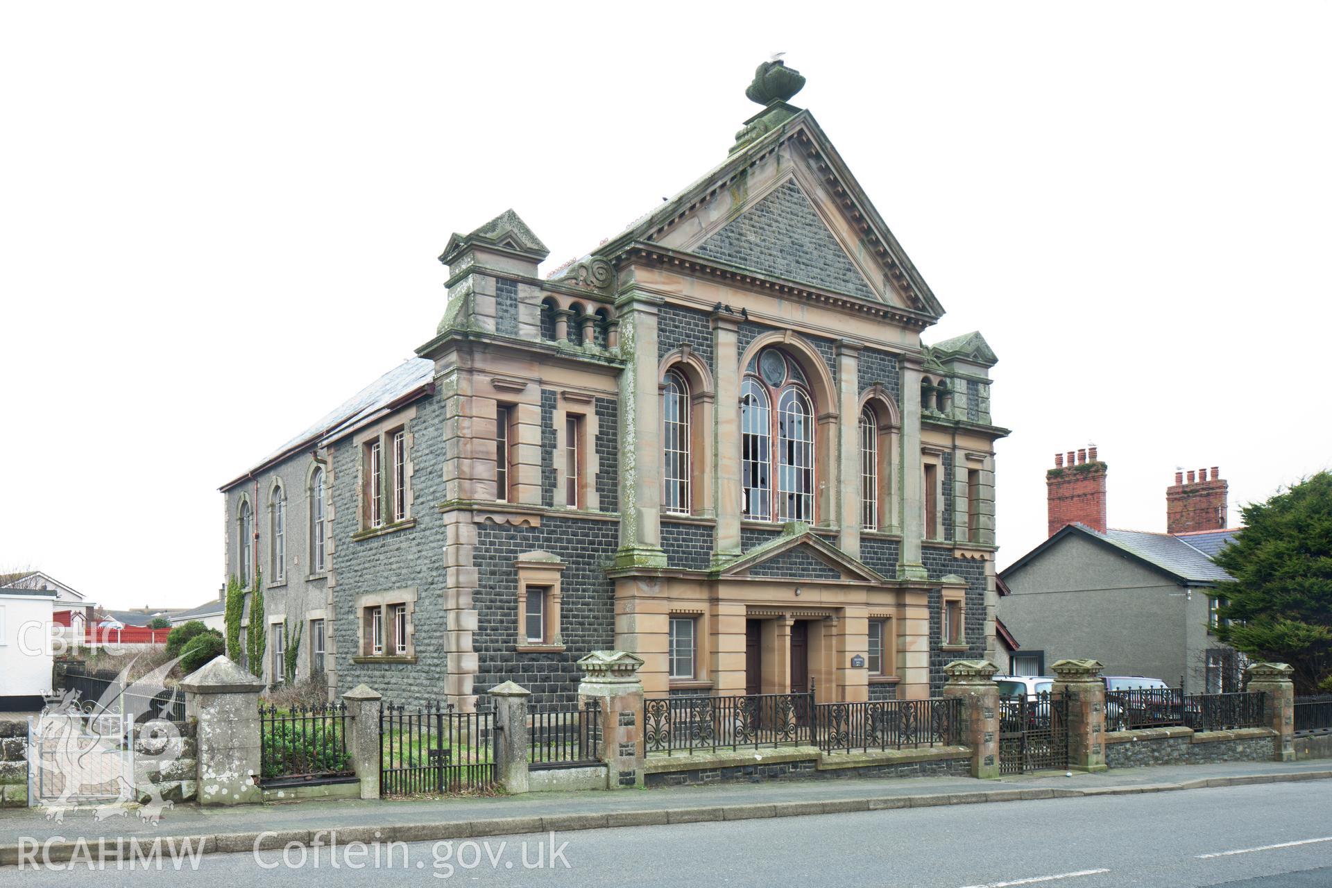 View from the east southeast.