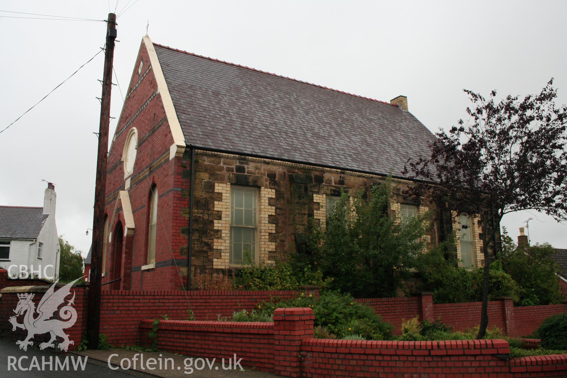 External, south elevation