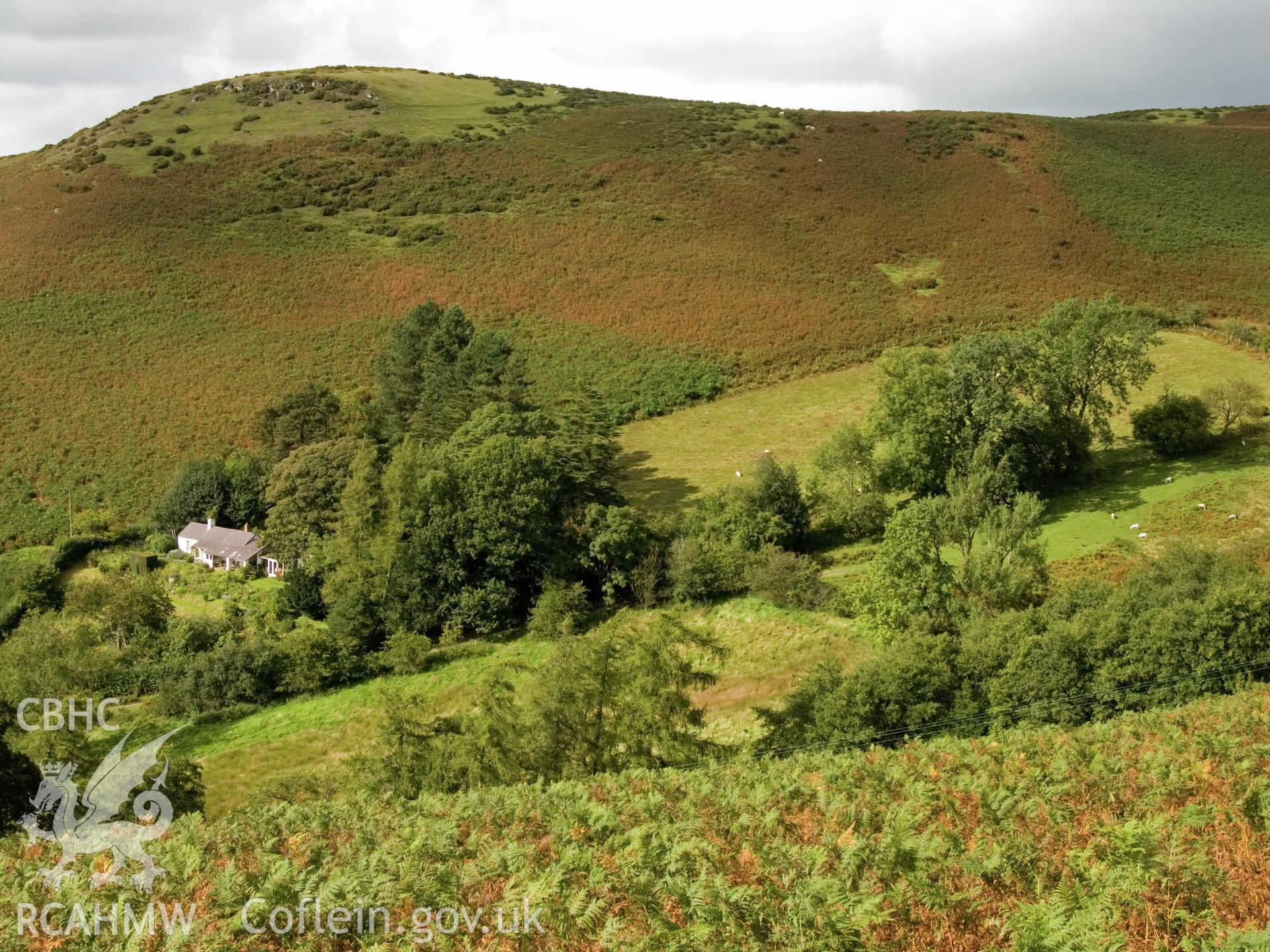 Digital colour photograph of Fron Haul Cottage at Aifft taken on 18/09/2007 by R. Hayman during the Clwydian Hills Upland Survey undertaken by Hayman and Horton.