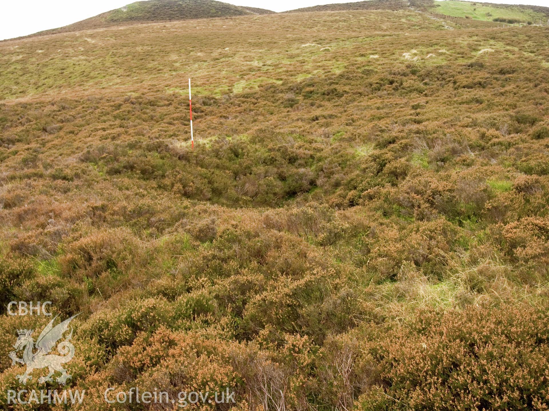 Digital colour photograph of Moel Dywyll gold mine I taken on 23/10/2007 by R. Hayman during the Clwydian Hills Upland Survey undertaken by Hayman and Horton.