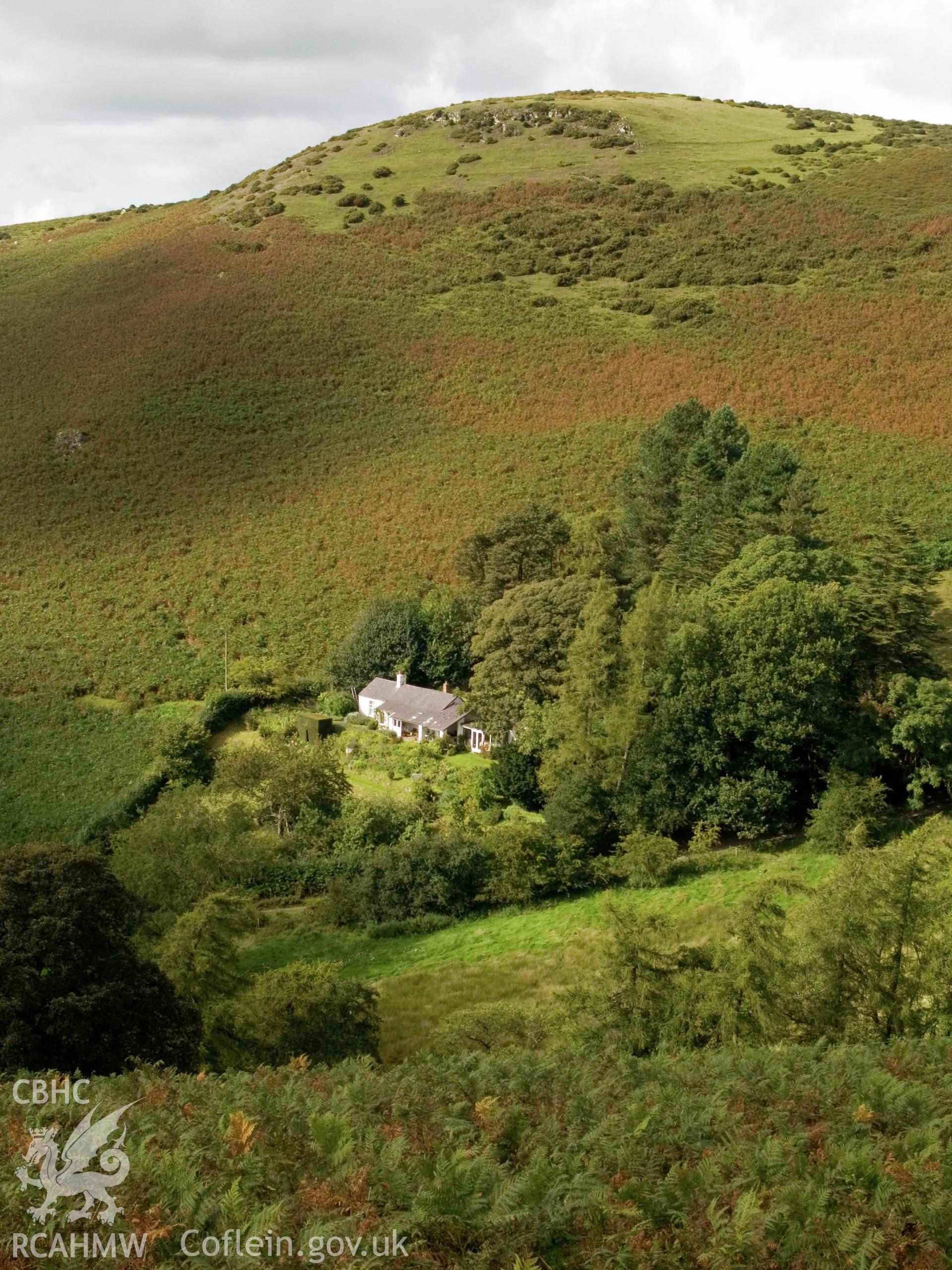 Digital colour photograph of Fron Haul Cottage at Aifft taken on 18/09/2007 by R. Hayman during the Clwydian Hills Upland Survey undertaken by Hayman and Horton.