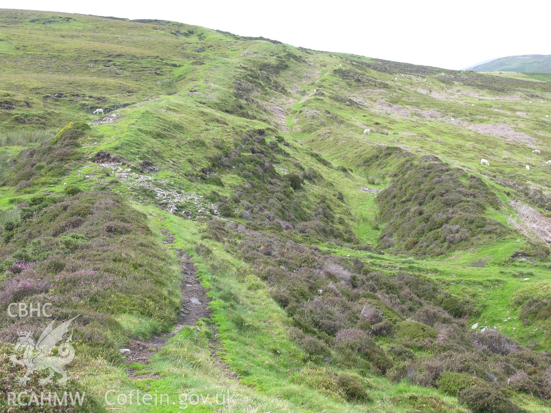 Digital colour photograph of Penycloddiau HILLFORT taken on 27/07/2007 by R. Hayman during the Clwydian Hills Upland Survey undertaken by Hayman and Horton.
