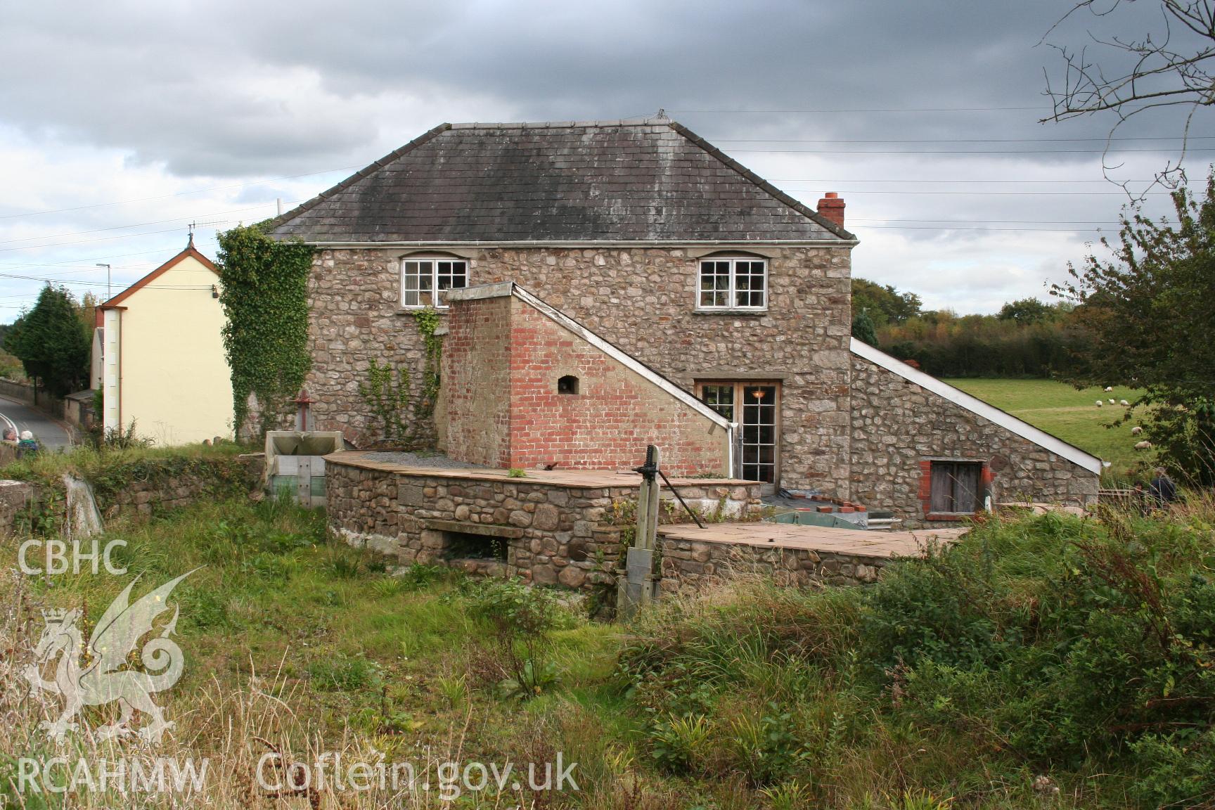 View of Little Mill from the west, taken by Brian Malaws on 18 October 2008.