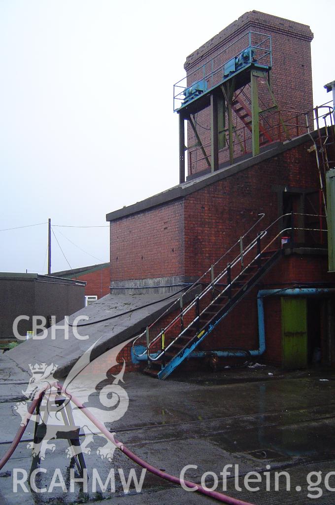 Tower Colliery fan drift from the southwest, taken by Brian Malaws on 14 January 2008.