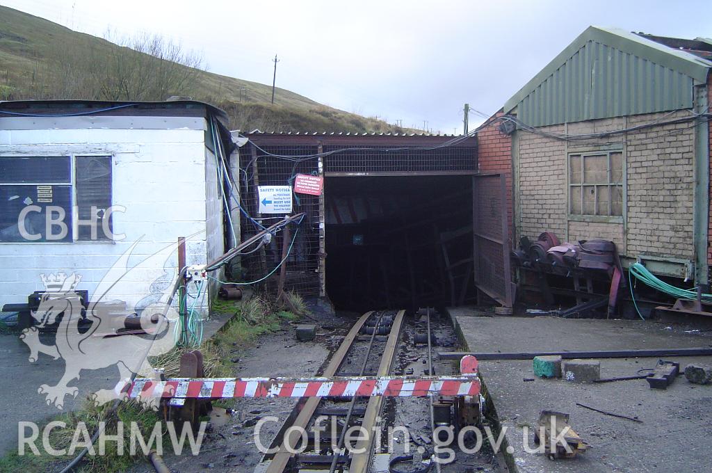 Tower Drift Mine entrance from the east, taken by Brian Malaws on 10 January 2008.