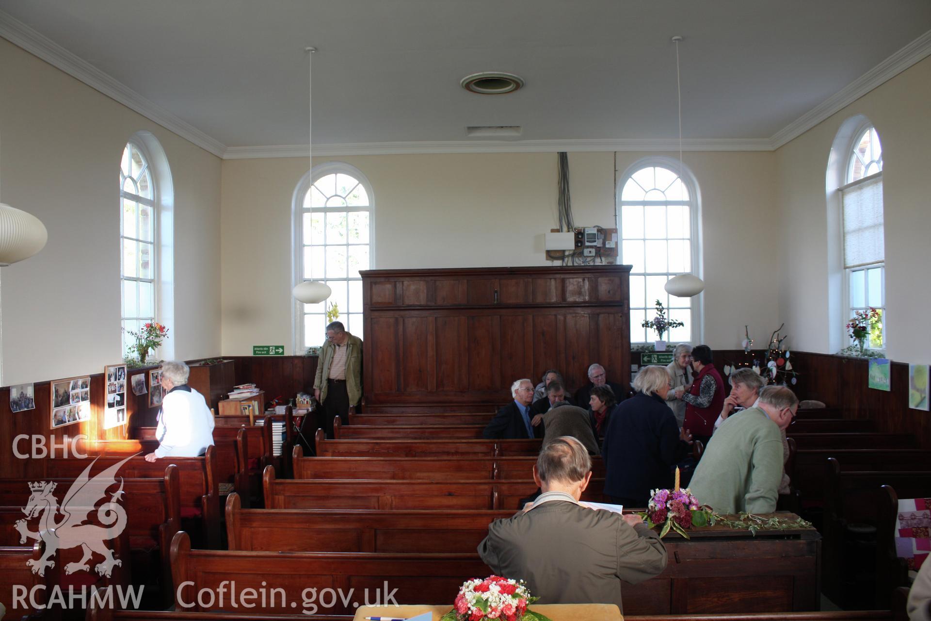 Interior, view towards entrance lobby