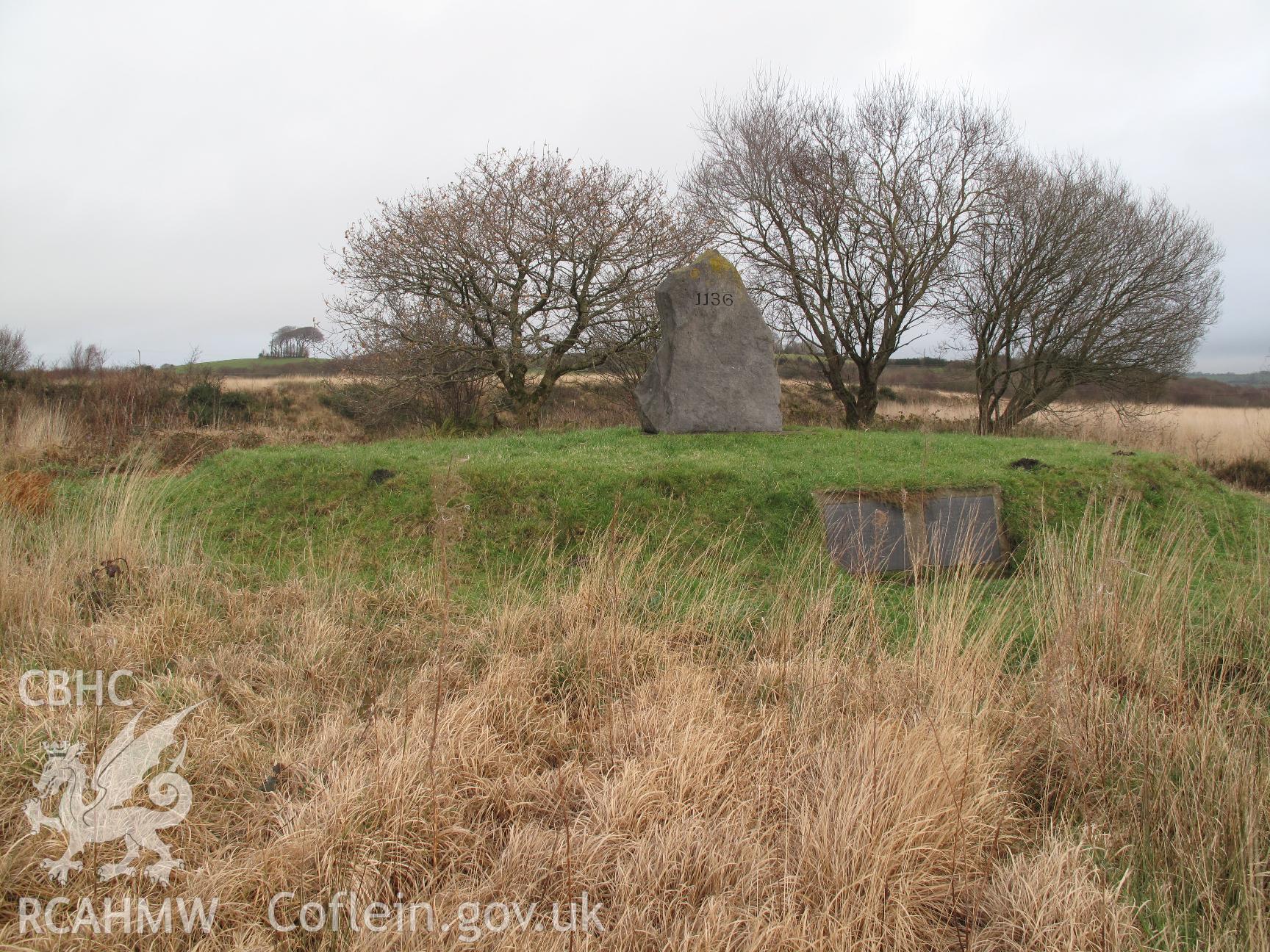Battle of Gower Monument from the southwest, taken by Brian Malaws on 21 Dcember 2011.