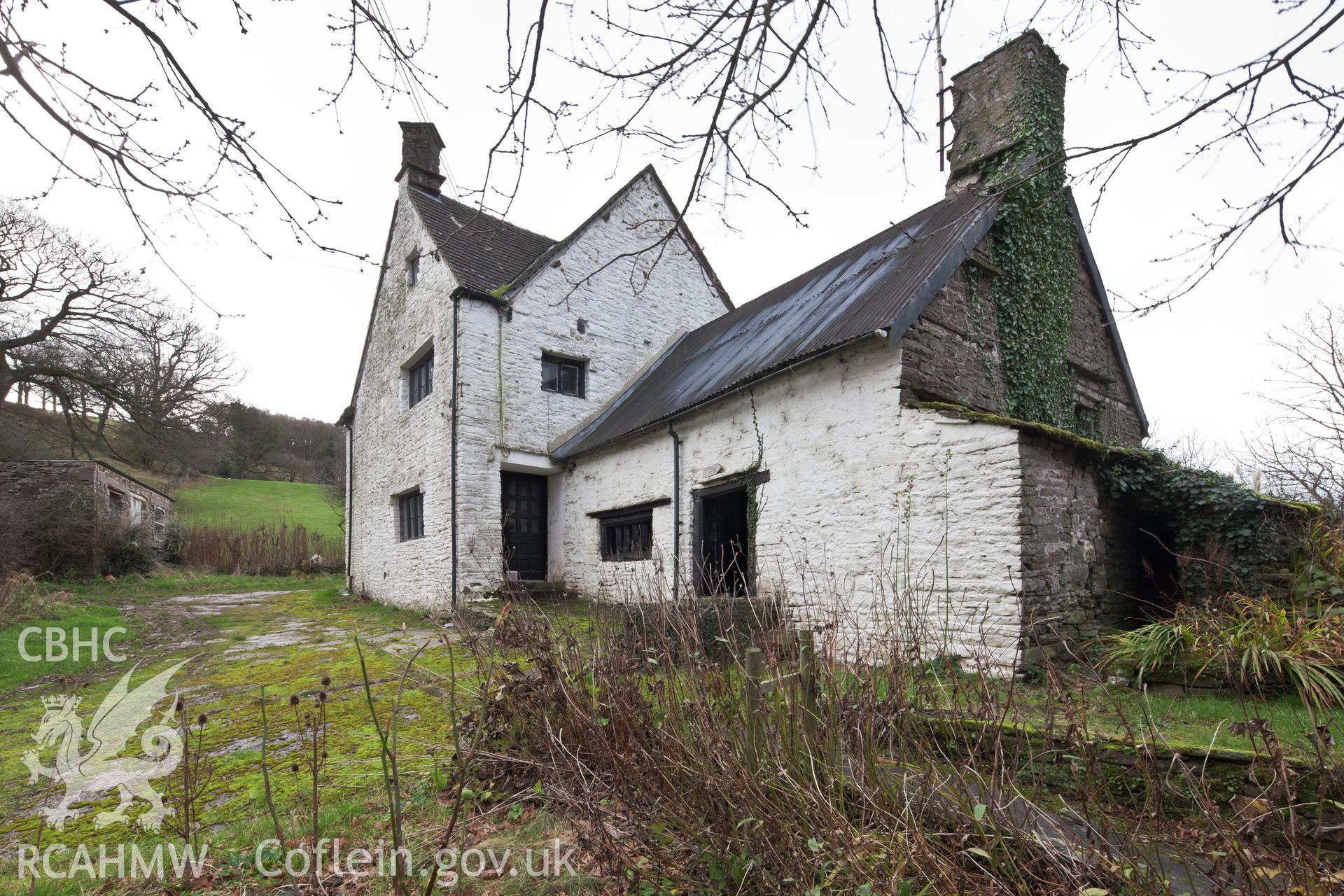 View from the north. Little Llwygy, Iain Wright 12/01/2012.