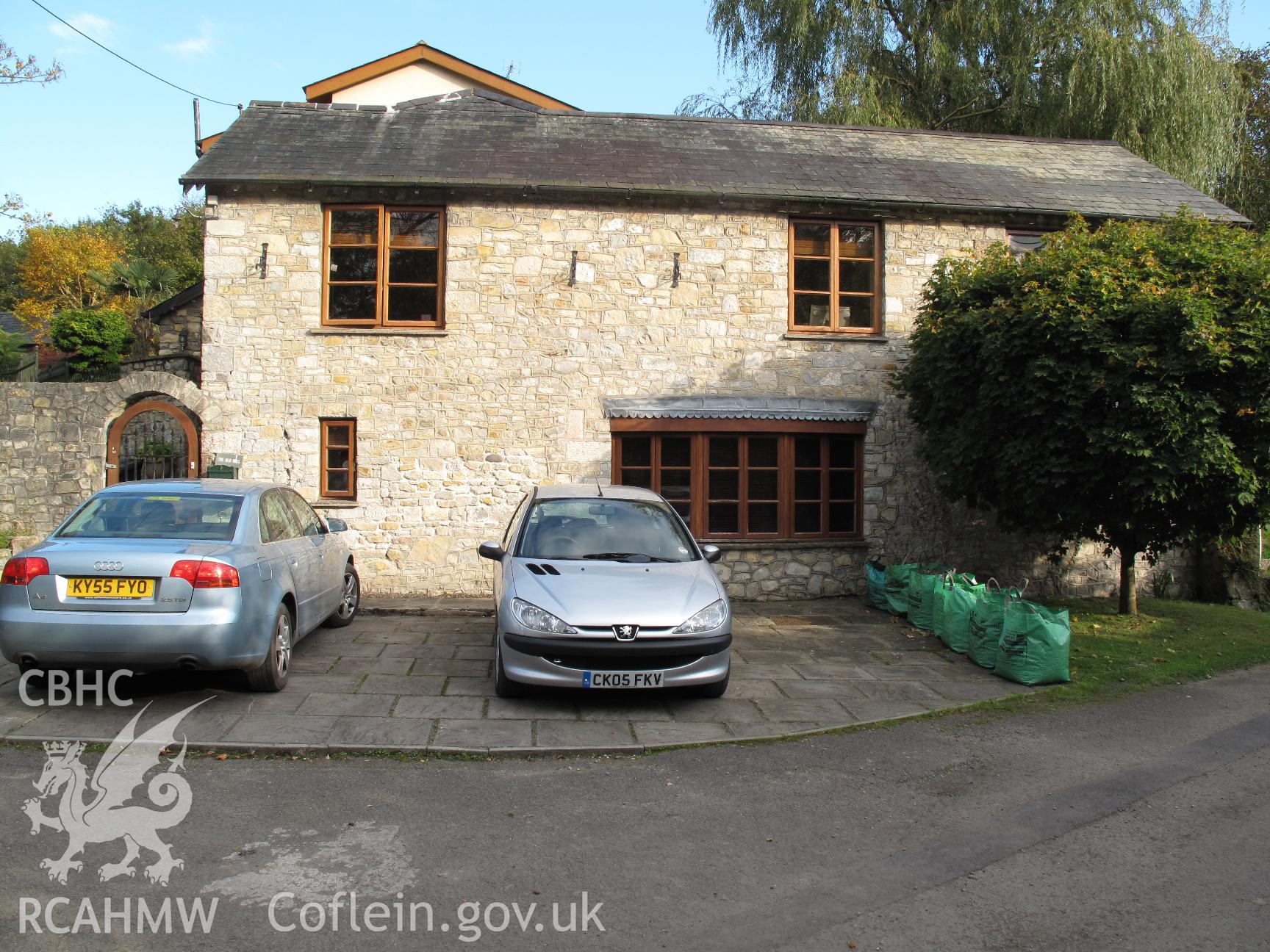 Llancarfan Corn Mill from the west.