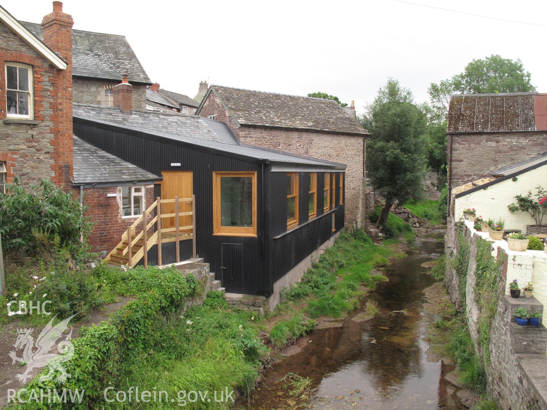 Talgarth Corn Mill from the northwest.