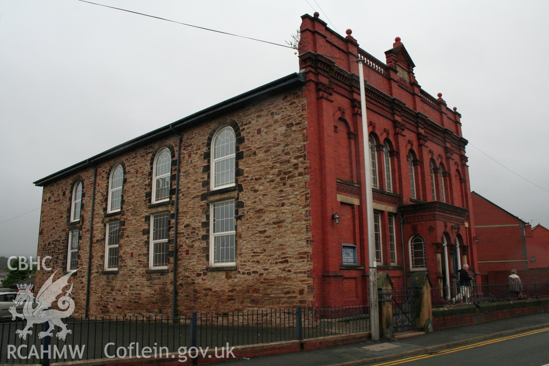 External, south elevation