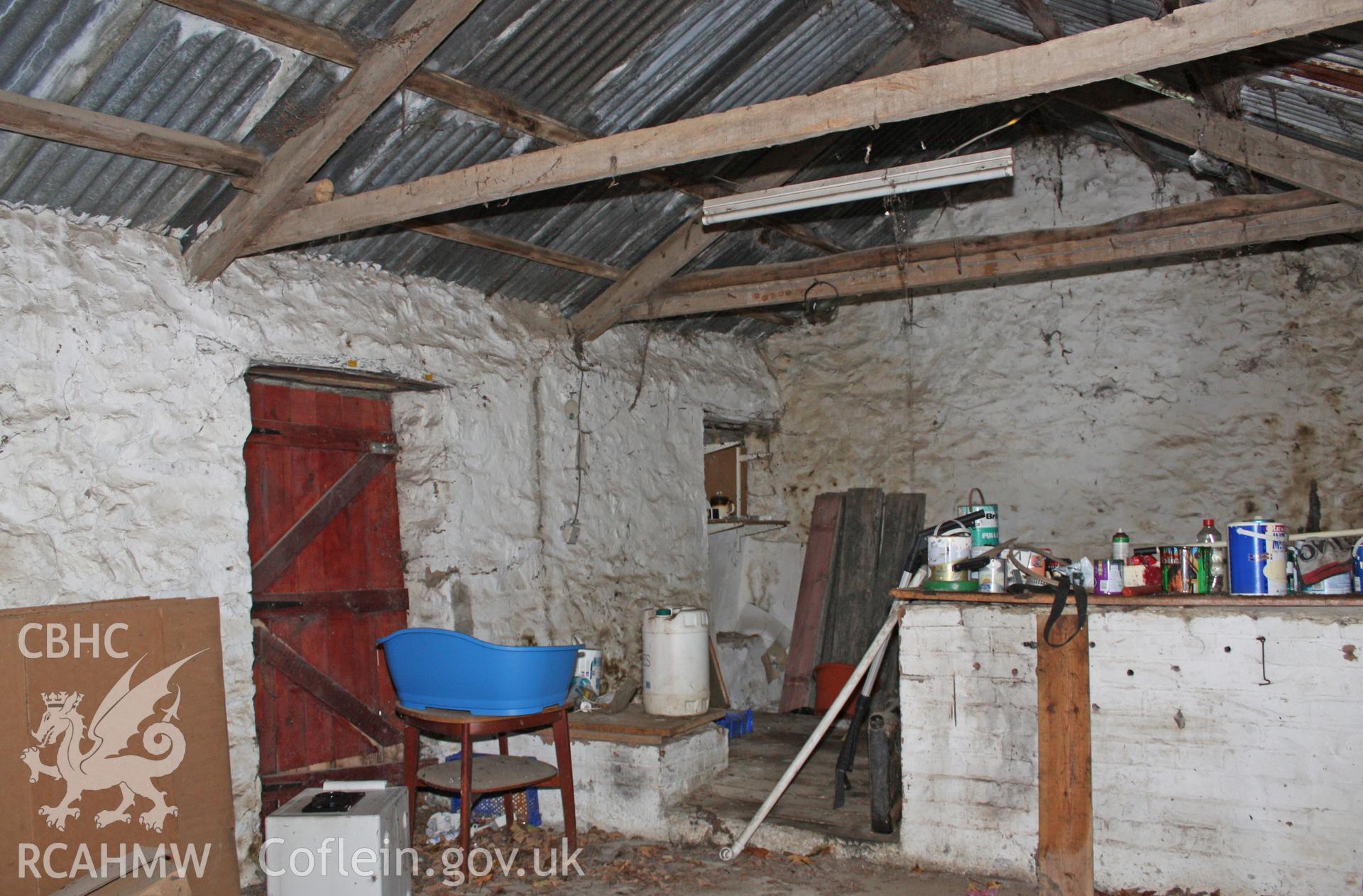 Interior, cow-house.