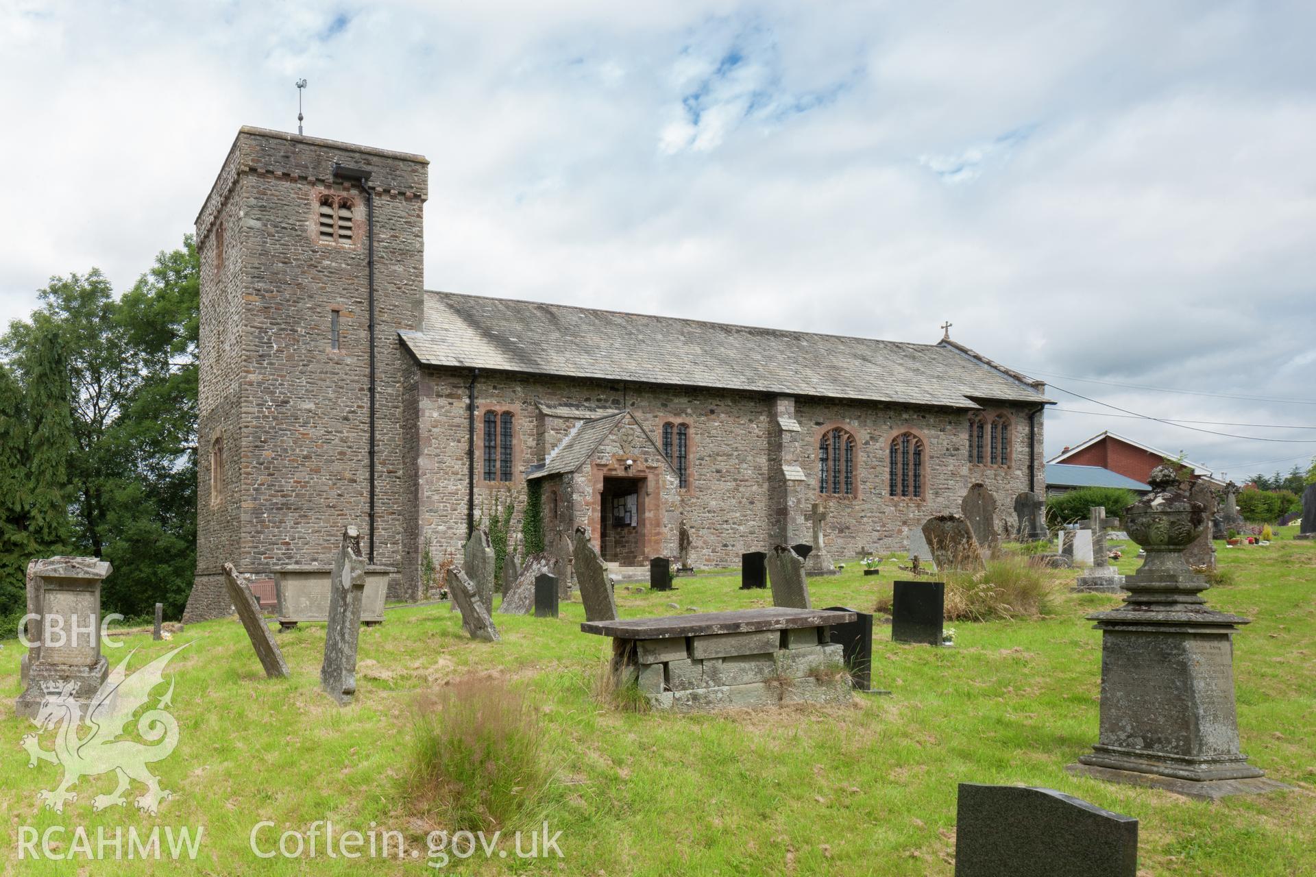 View from the south.
