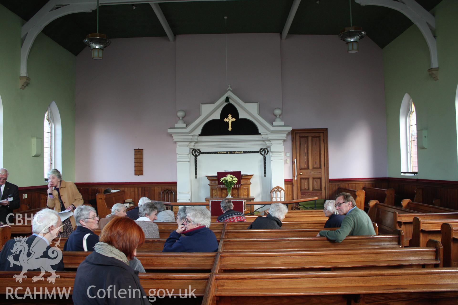 Internal, view towards pulpit
